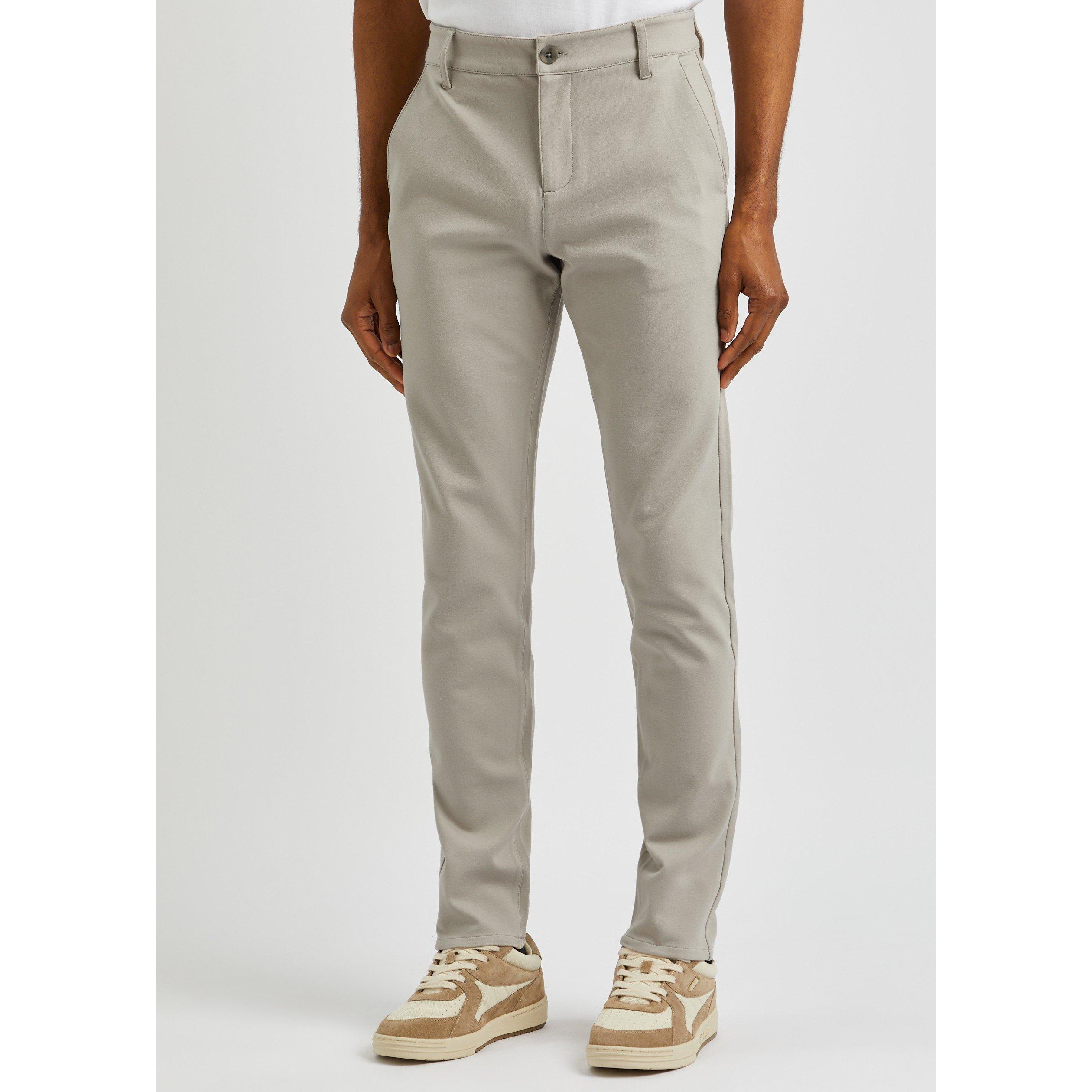 BEIGE - Paige - Men's Stafford Slim-Fit Trousers - 2