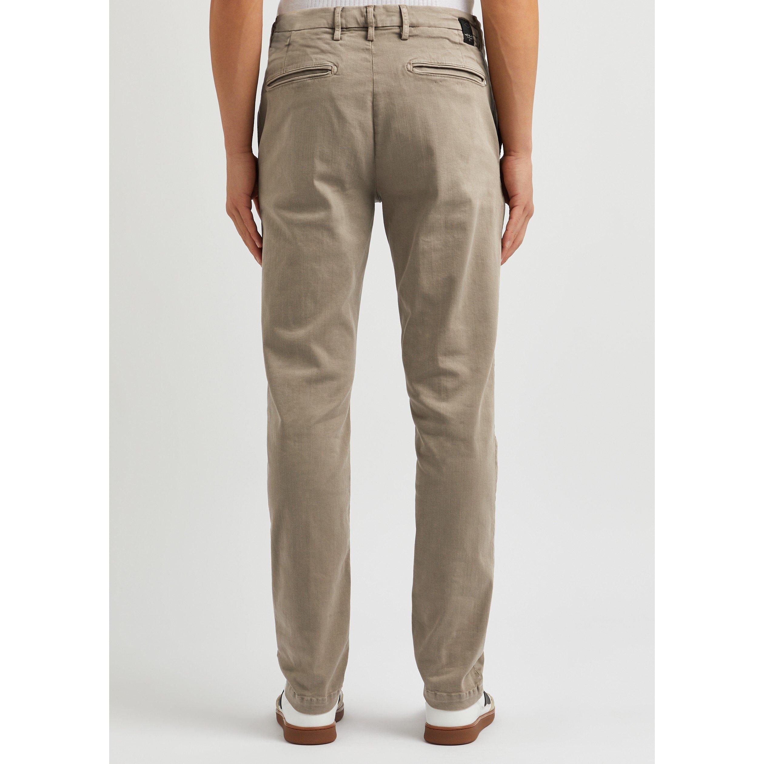 BEIGE - Replay - REPLAY TRS BENNI CHINO SAND - 3