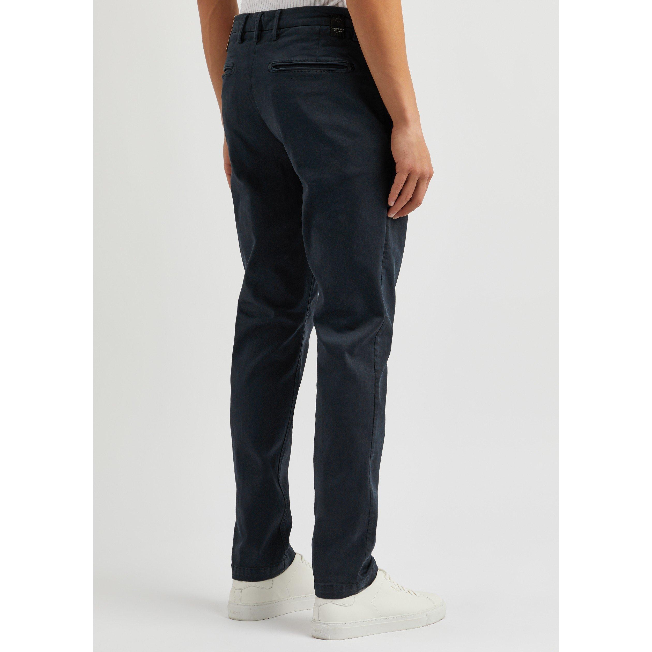 NAVY - Replay - REPLAY TRS BENNI CHINO NAVY - 3