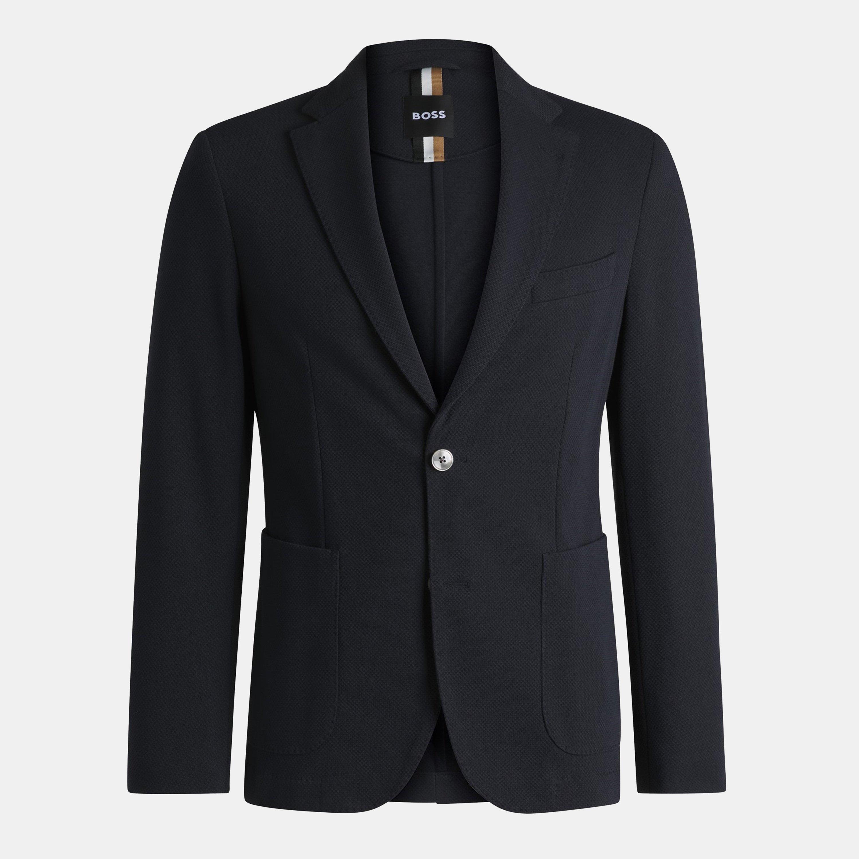 Dark Blue 404 - Boss - Men's C-Hanry-J-252 Suit Jacket - 1