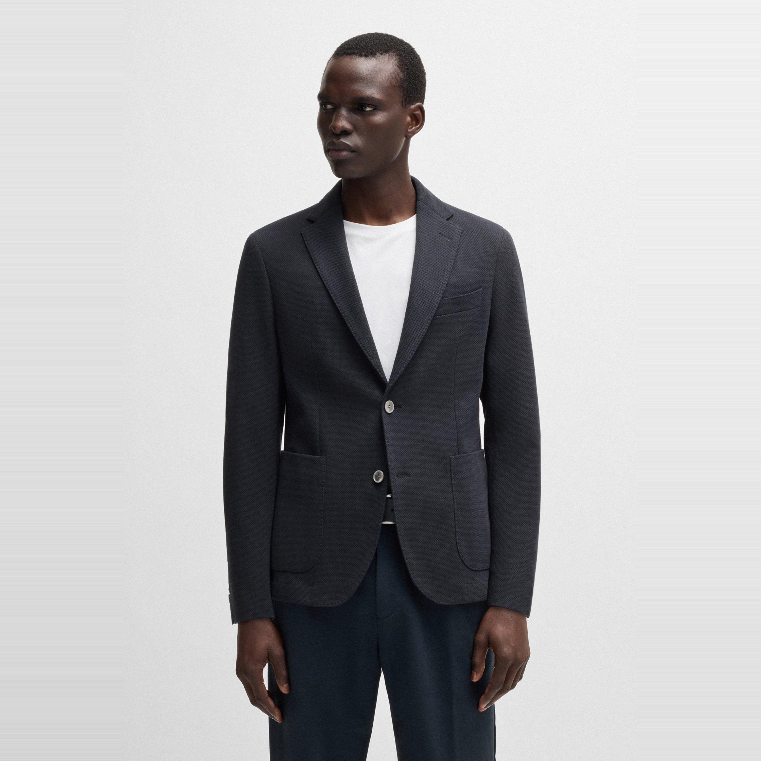 Dark Blue 404 - Boss - Men's HBB C Hanry J 252  Suit Jacket - 2