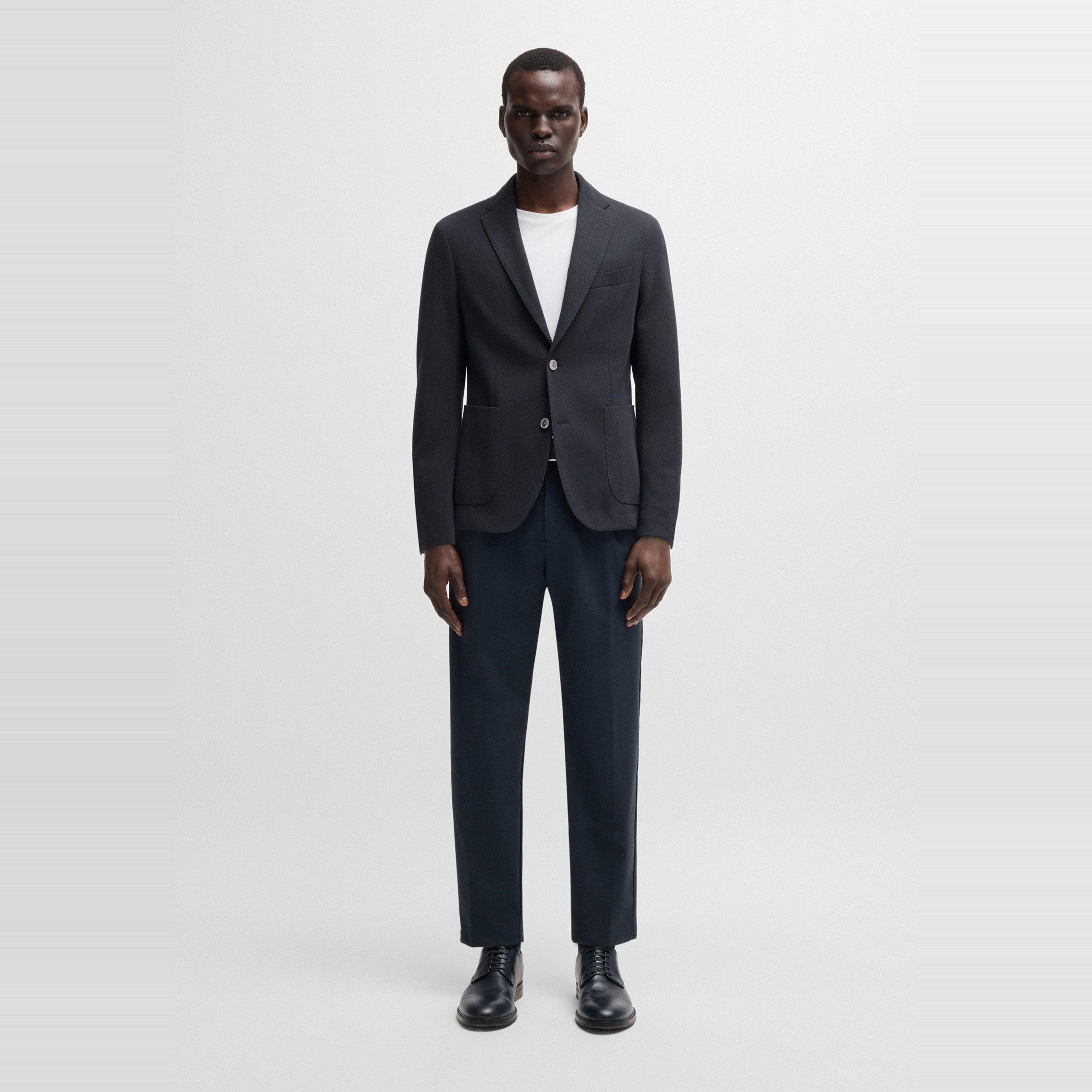 Dark Blue 404 - Boss - Men's HBB C Hanry J 252  Suit Jacket - 5