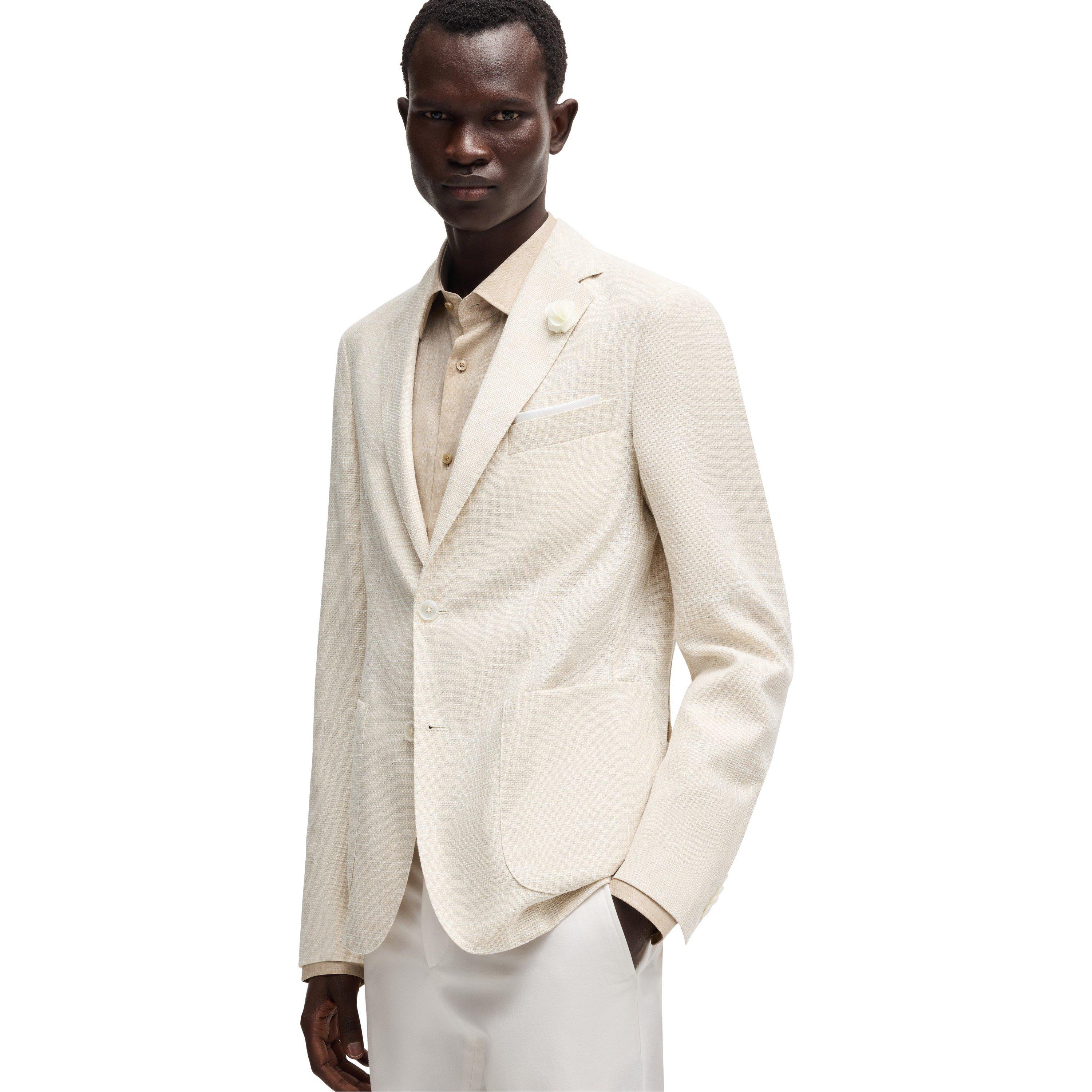 Open White - Boss - Men's HBB C Hanry  Suit Jacket - 4
