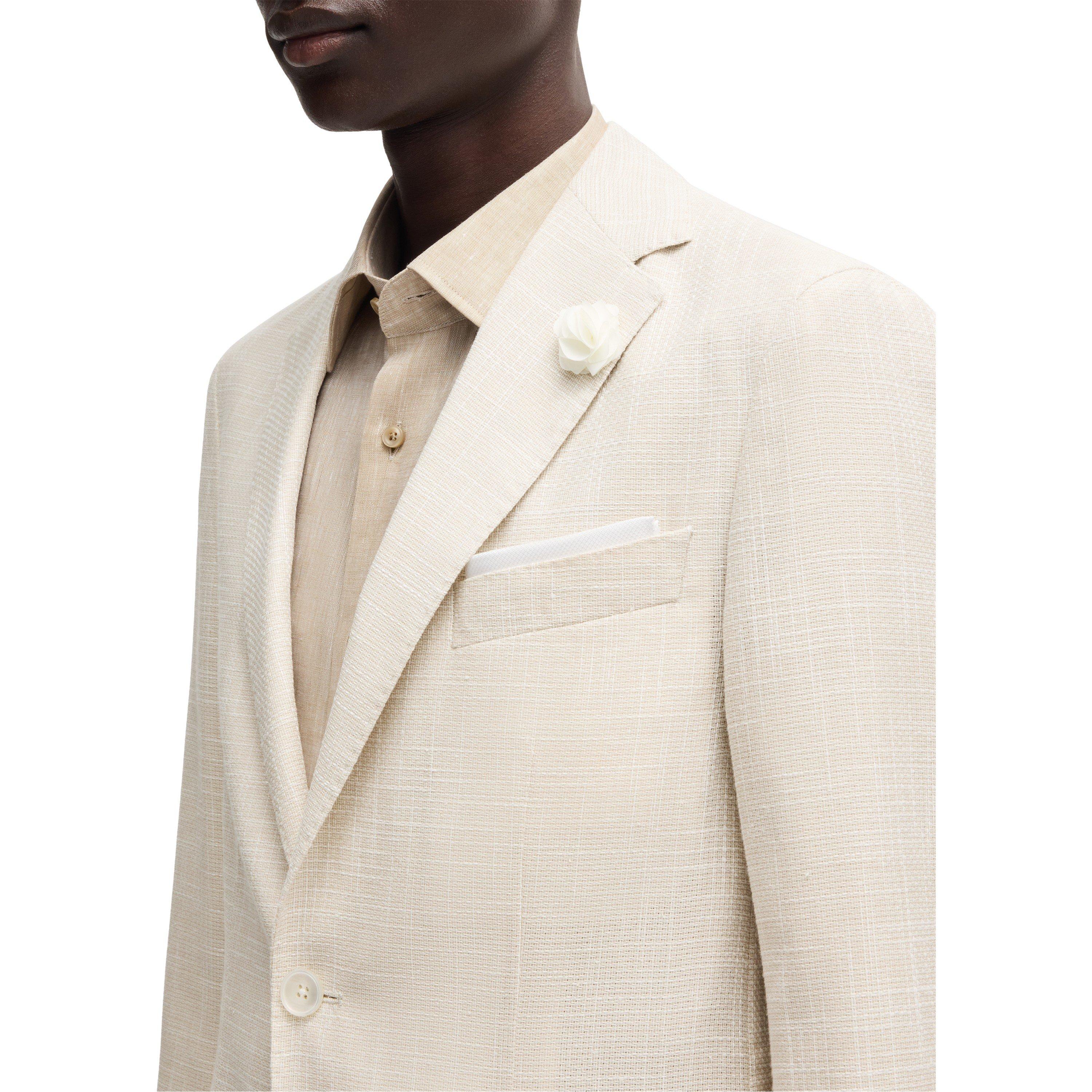 Open White - Boss - Men's HBB C Hanry  Suit Jacket - 5