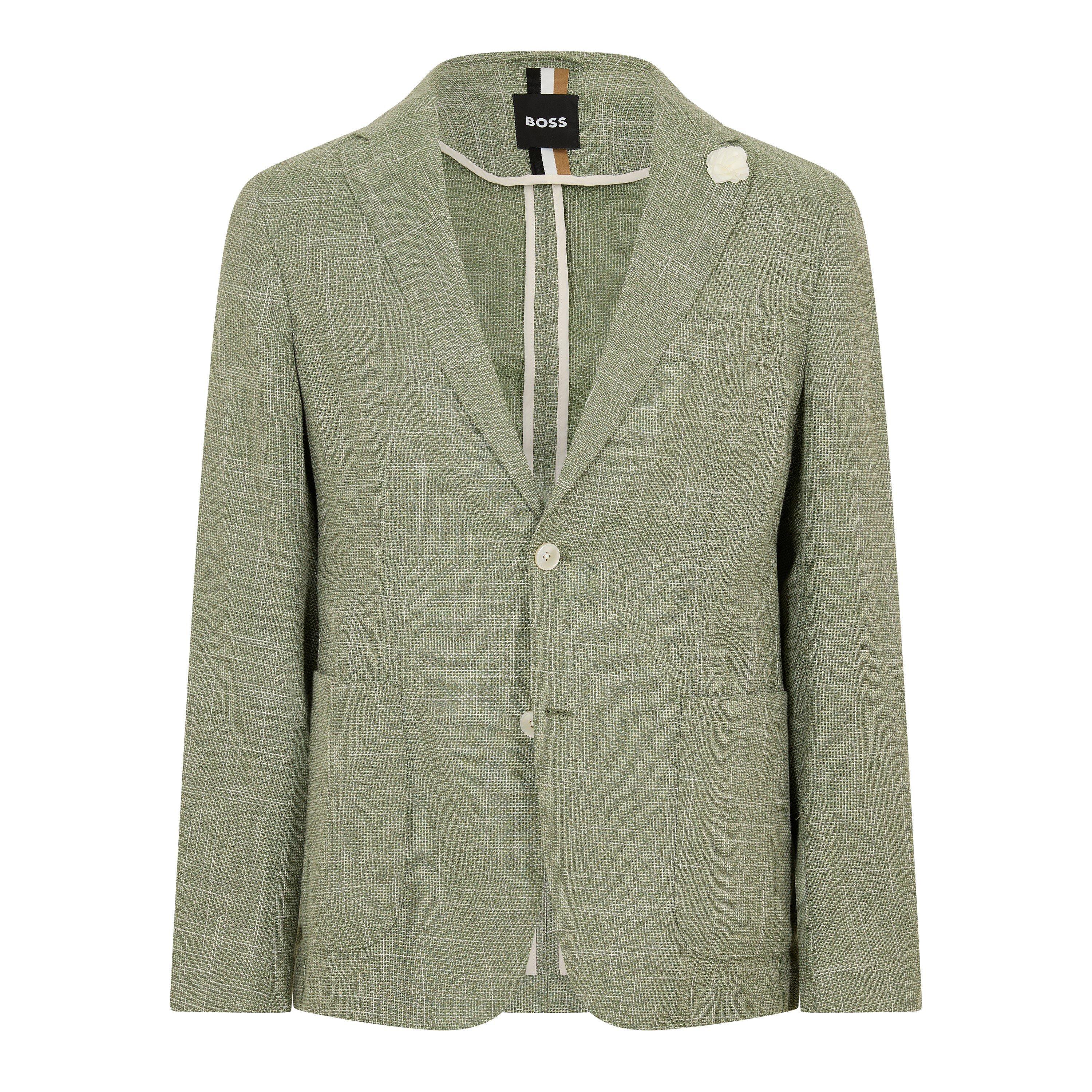 Medium Green - Boss - Men's HBB C Hanry Suit Jacket - 1