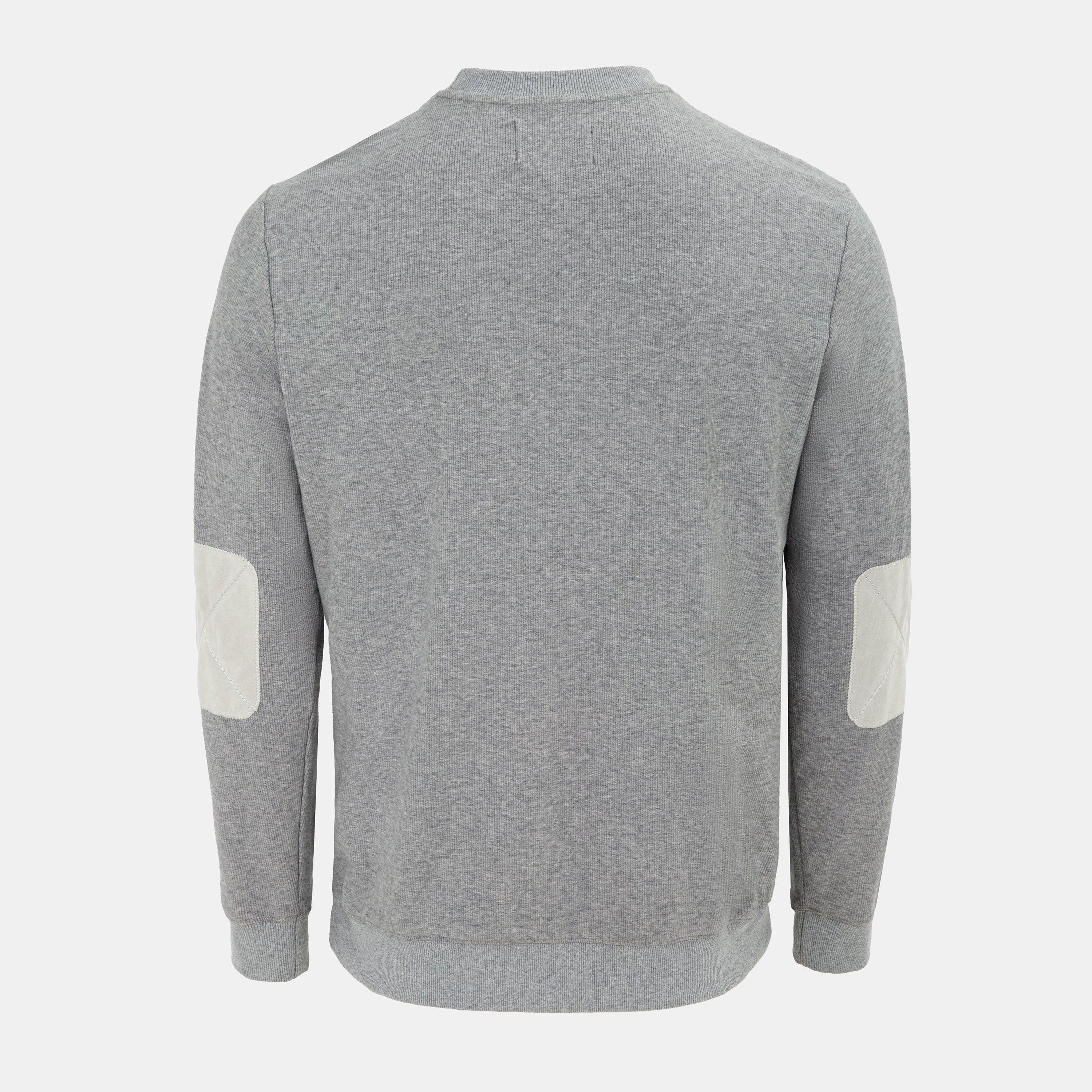 Dk. Grey Marl - Howick - Crew Neck  Jumper Mens - 2