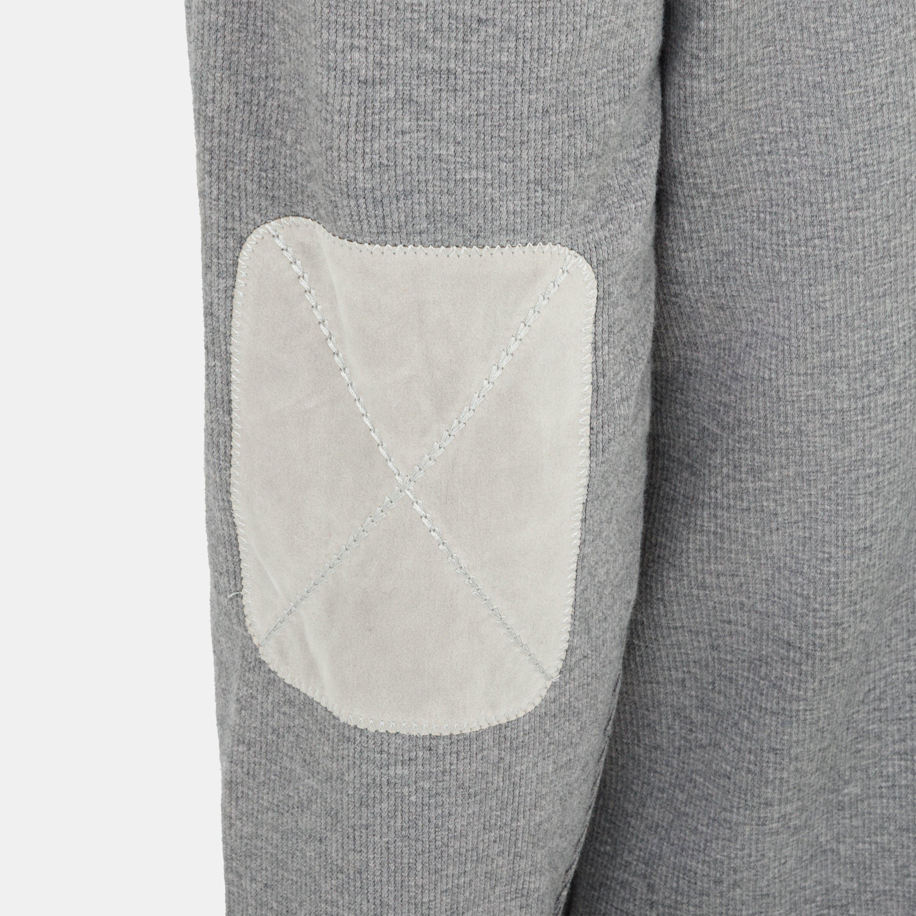 Dk. Grey Marl - Howick - Crew Neck  Jumper Mens - 5