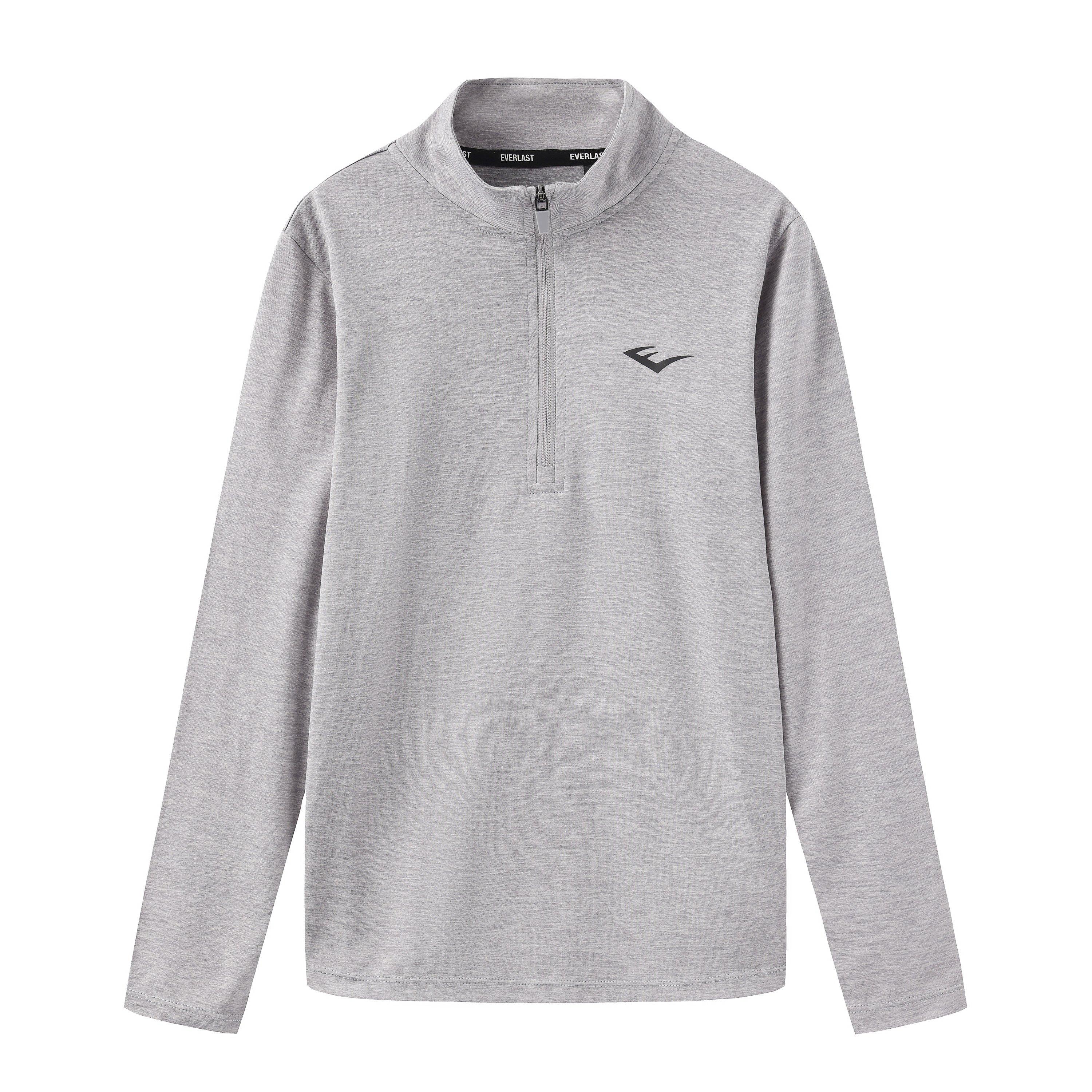 Everlast Boys Flex 1/4 Zip Junior - Grey Marl - 11-12 Yrs