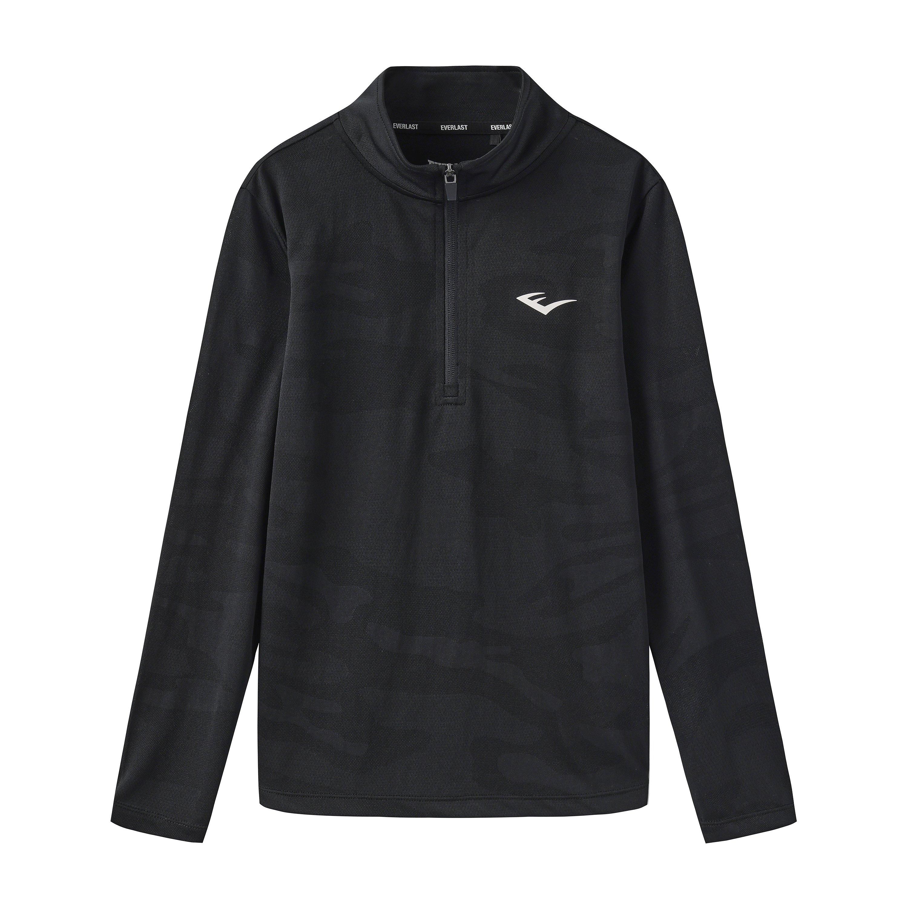 Black - Everlast - Flex 1/4 Zip Junior - 1