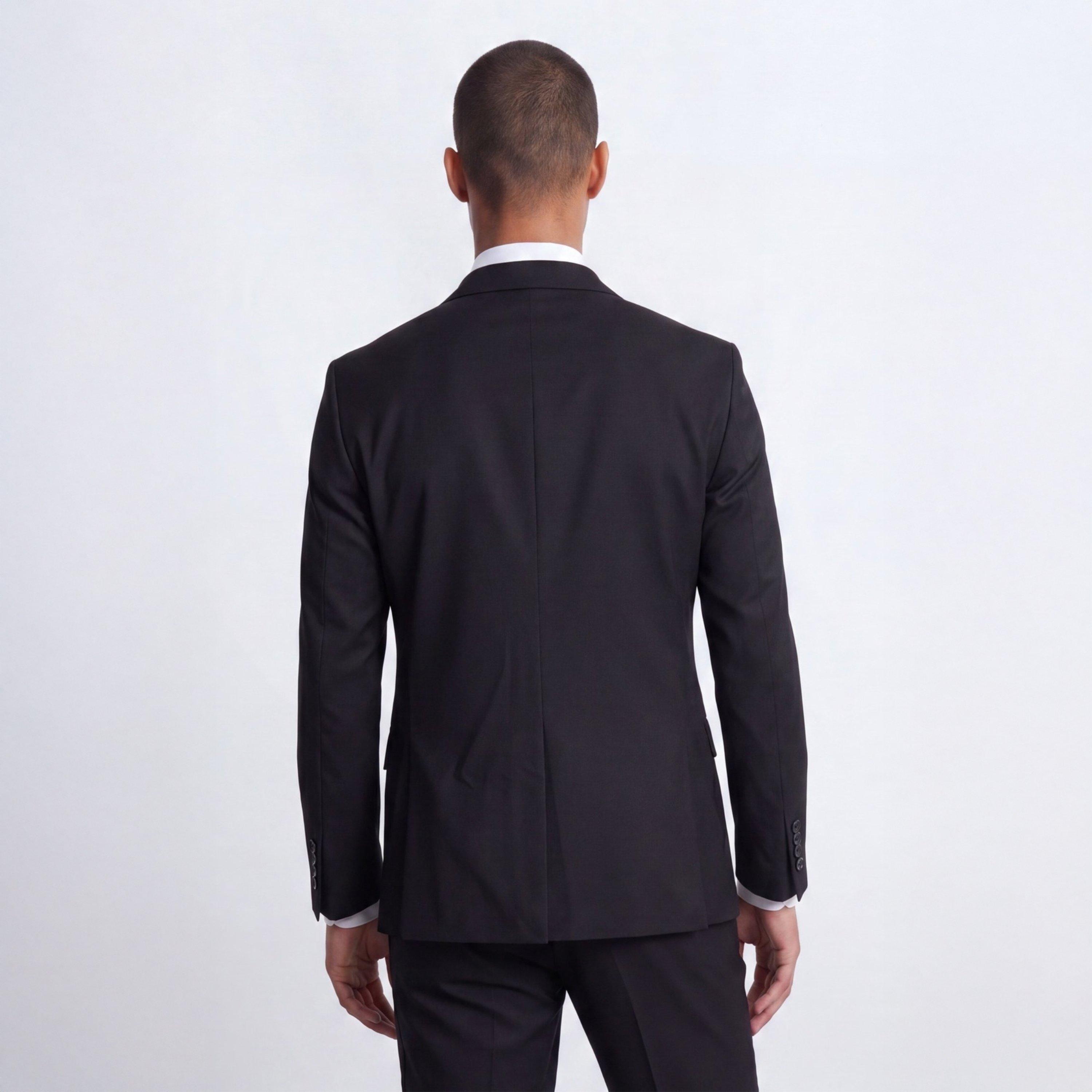 Black - Twisted Tailor - Orwell Slim Fit Suit Jacket - 3