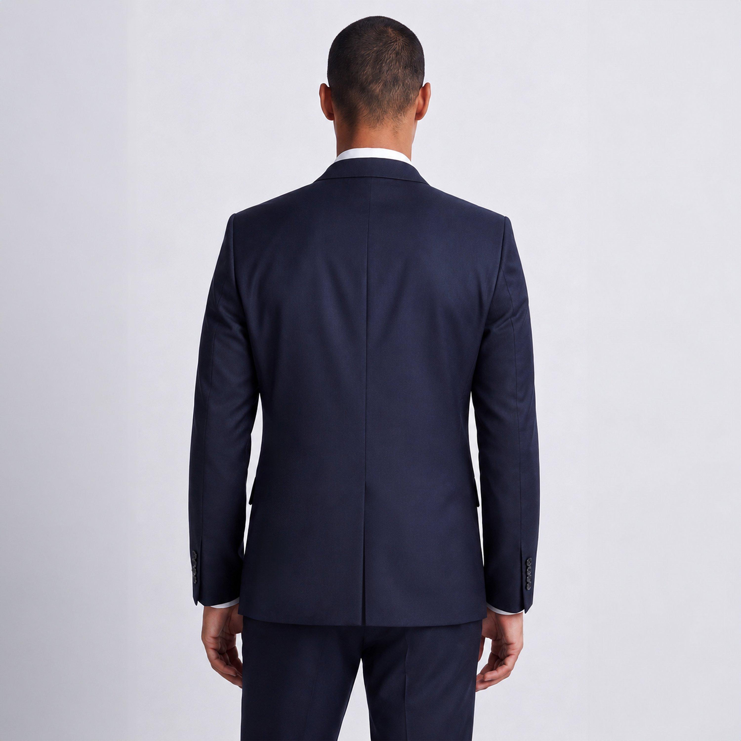 Navy - Twisted Tailor - Orwell Slim Fit Suit Jacket - 3