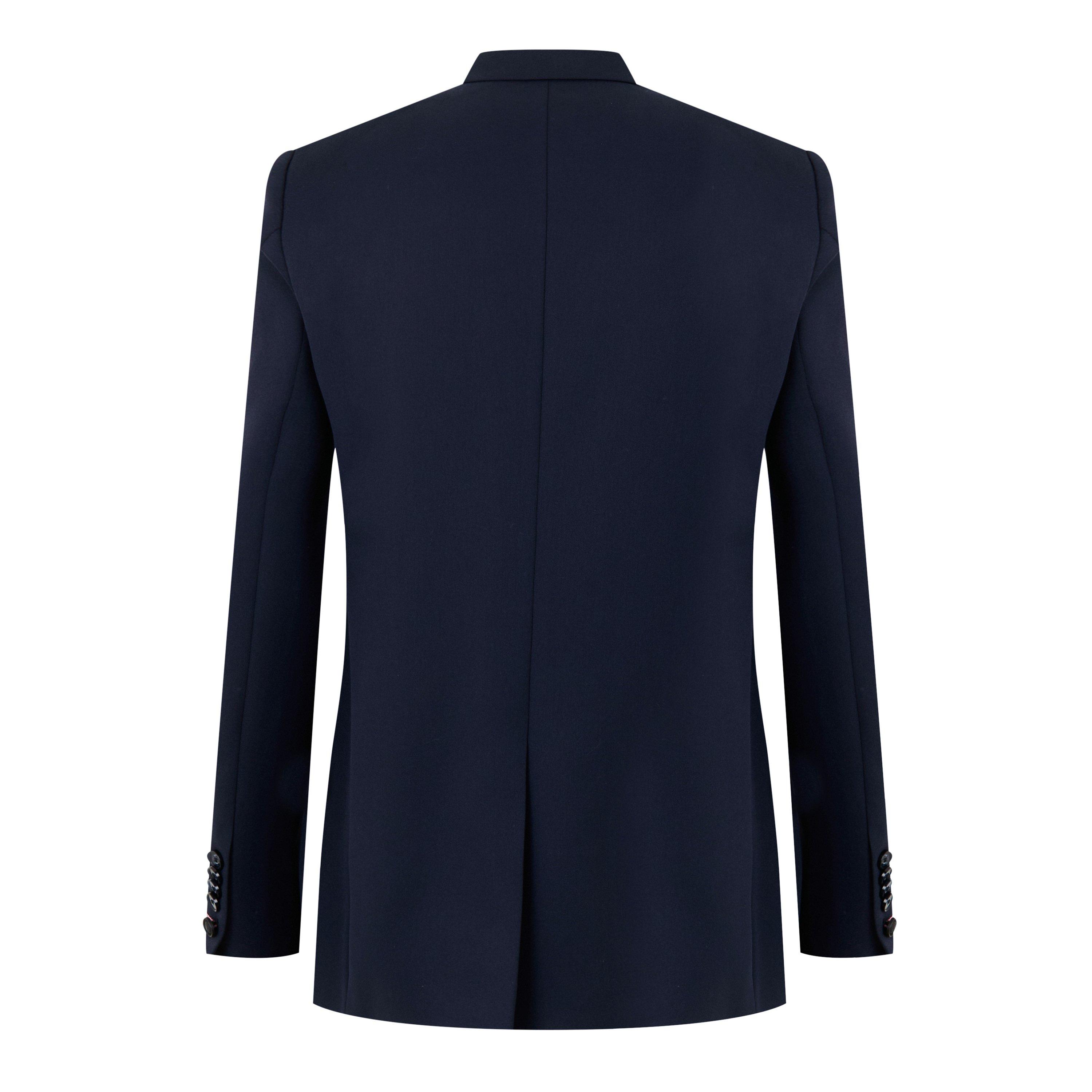 Navy - Twisted Tailor - TT Ellroy Double Breasted Jacket Mens - 2