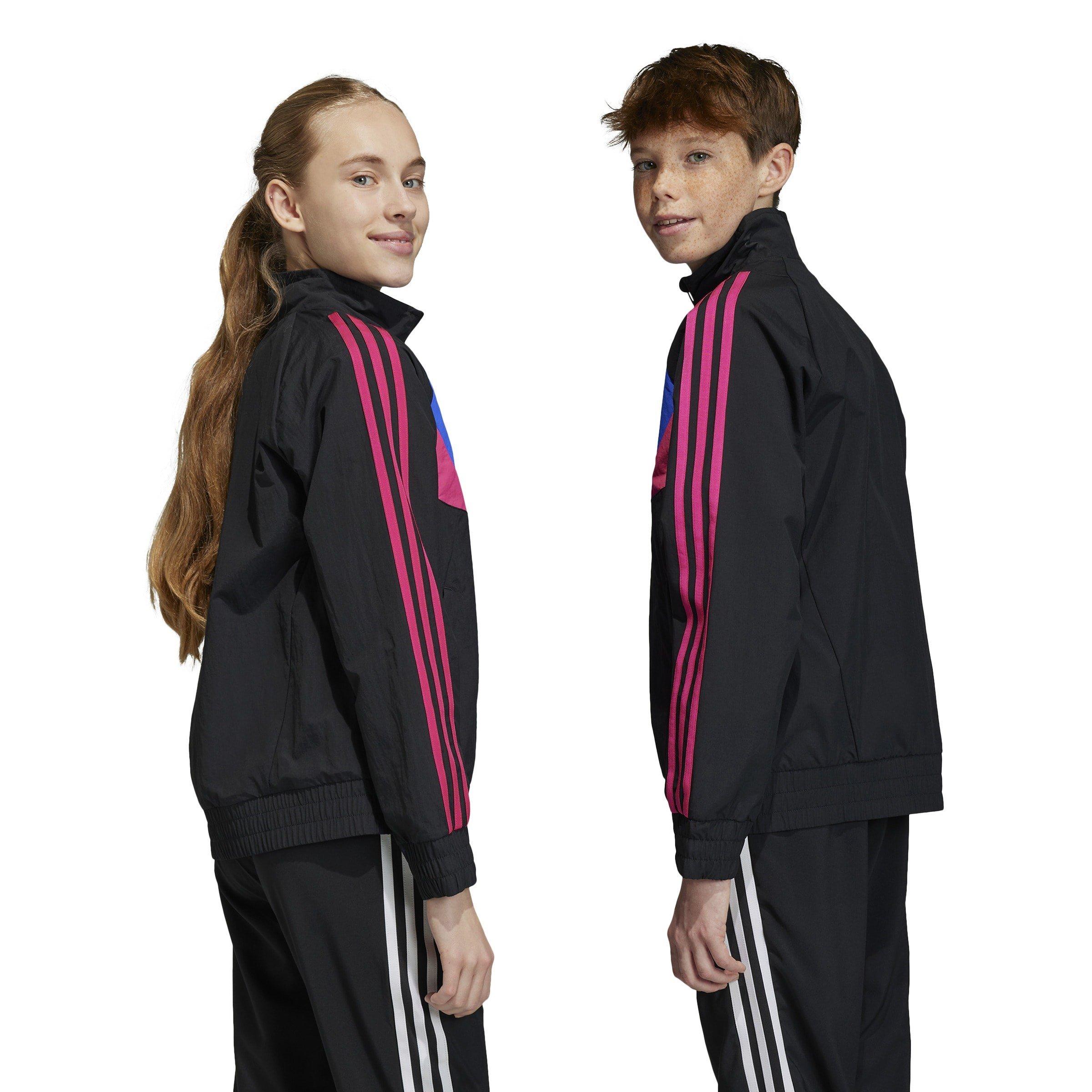 LucAzul/Preto - adidas - Paul Pogba Woven Jacket Juniors - 4