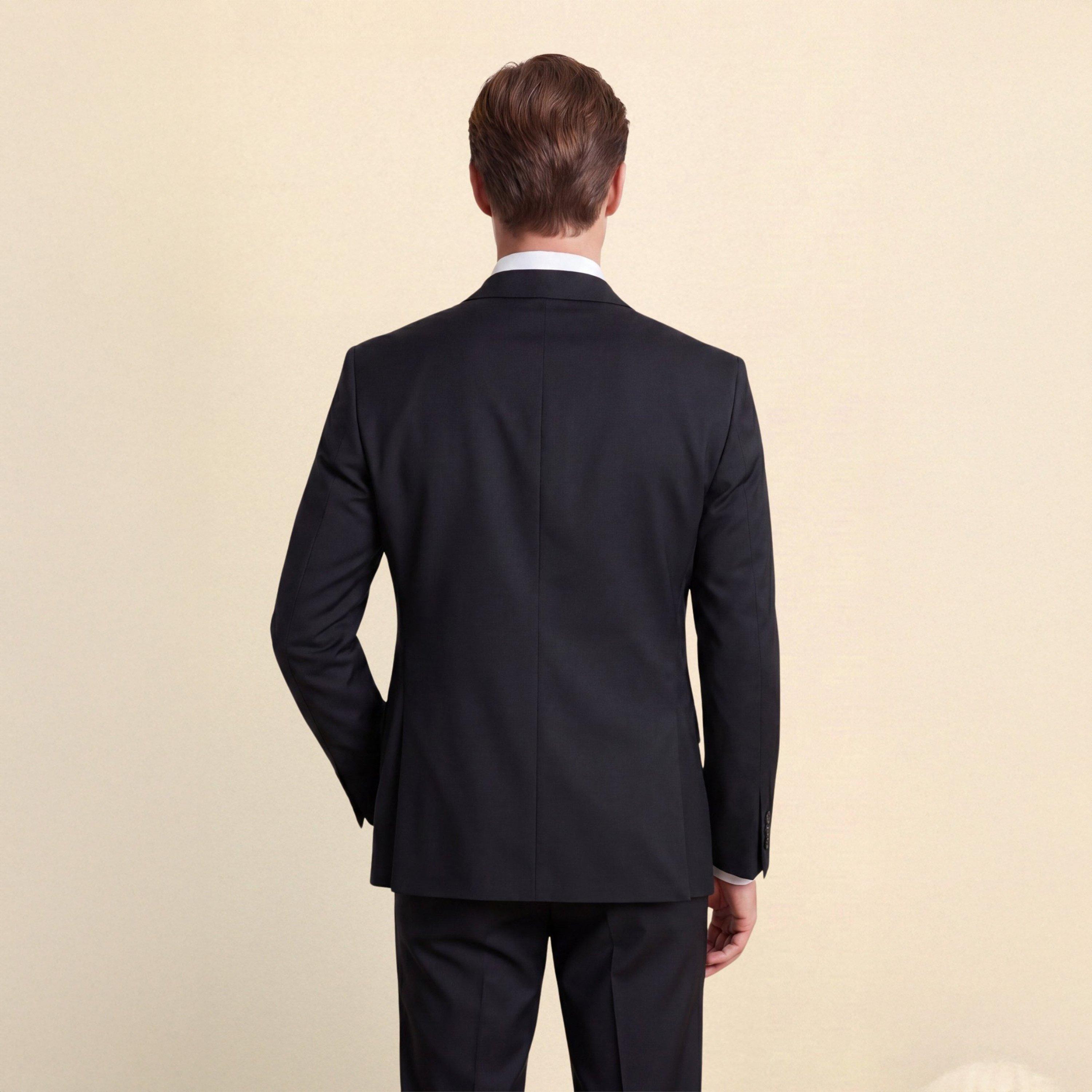 Black - Without Prejudice - Willesden Slim Fit Performance Suit Jacket - 3