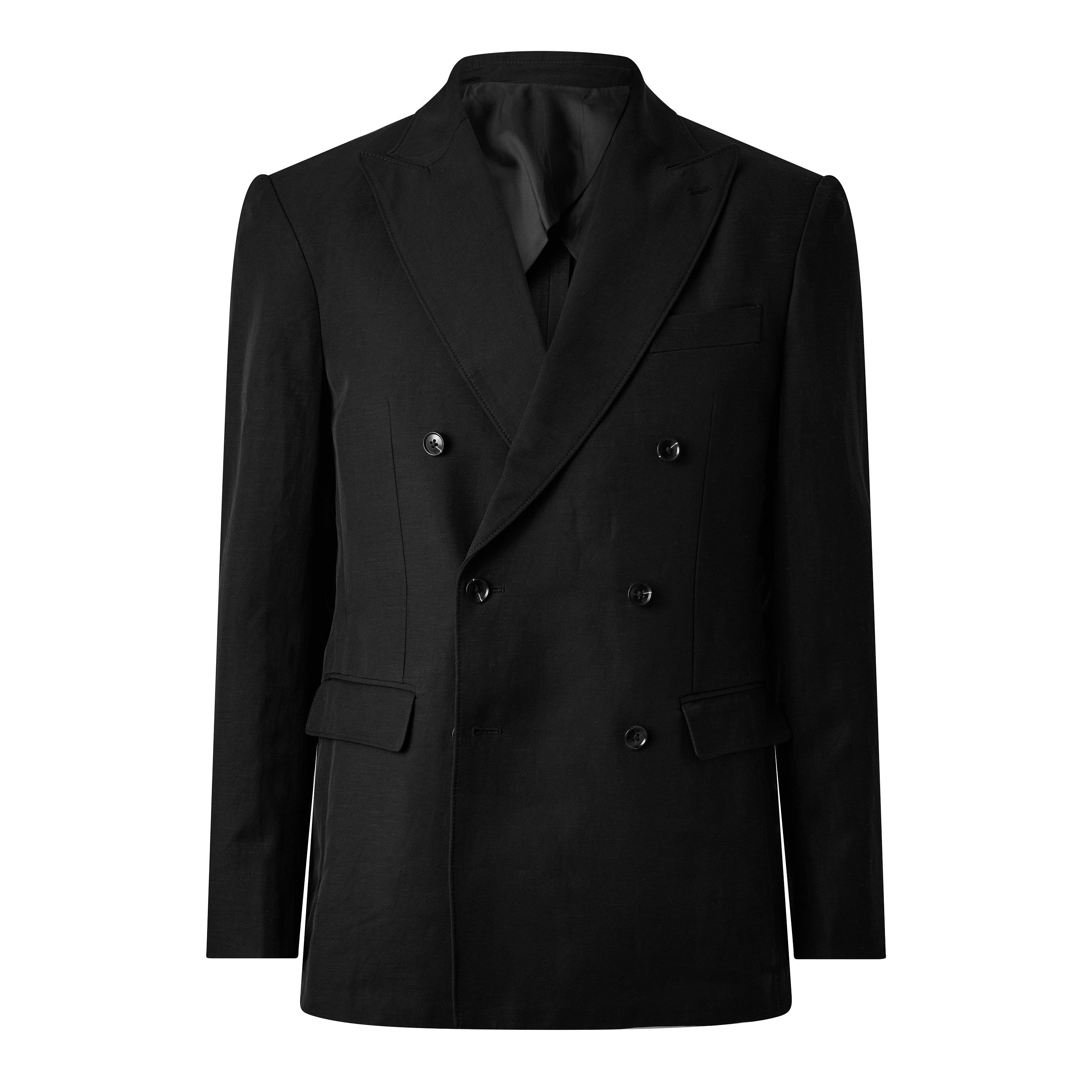 Black - MKI MIYUKI ZOKU - Men's Suit Jacket - 1
