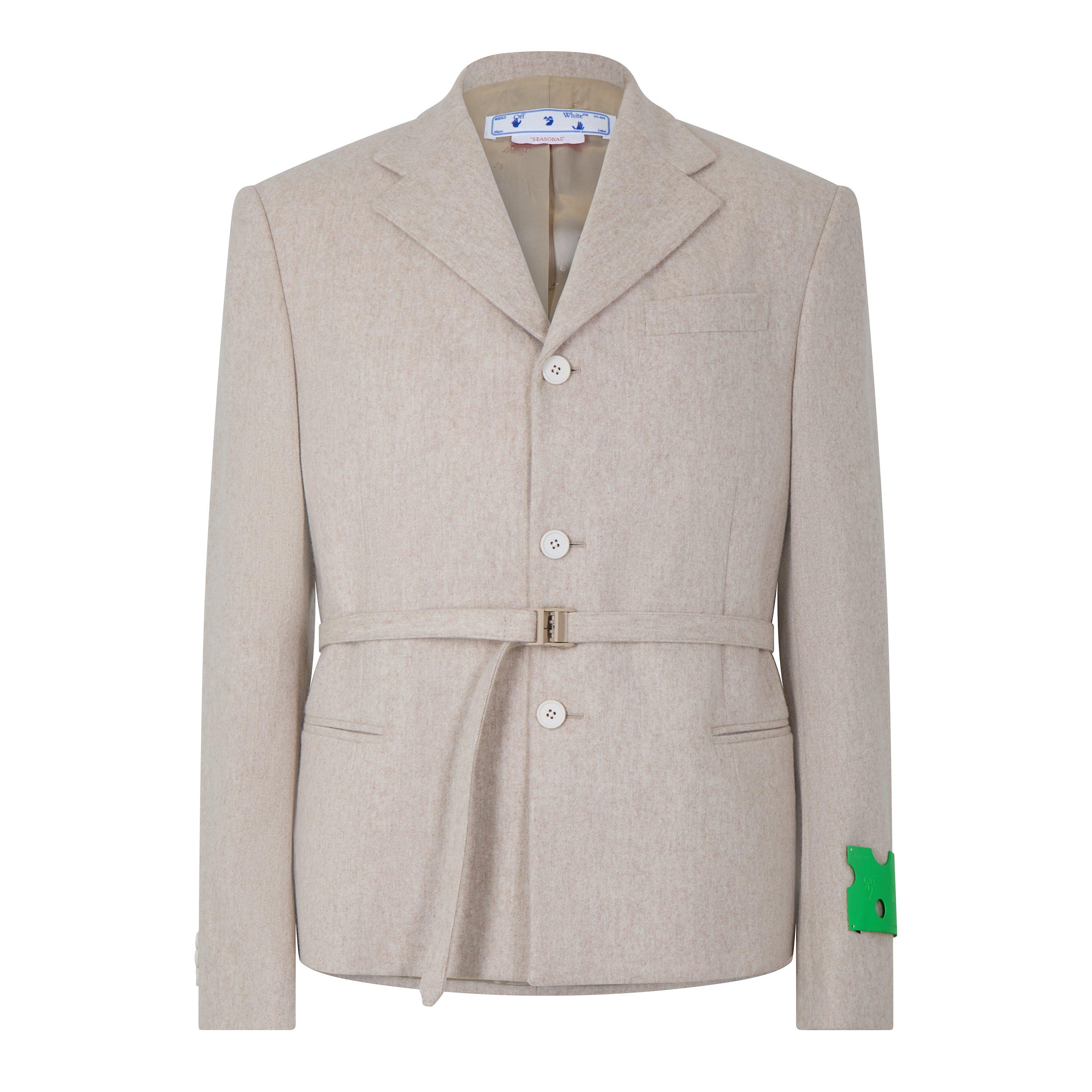 Bone - Off White - Men's Suit Jacket - 1