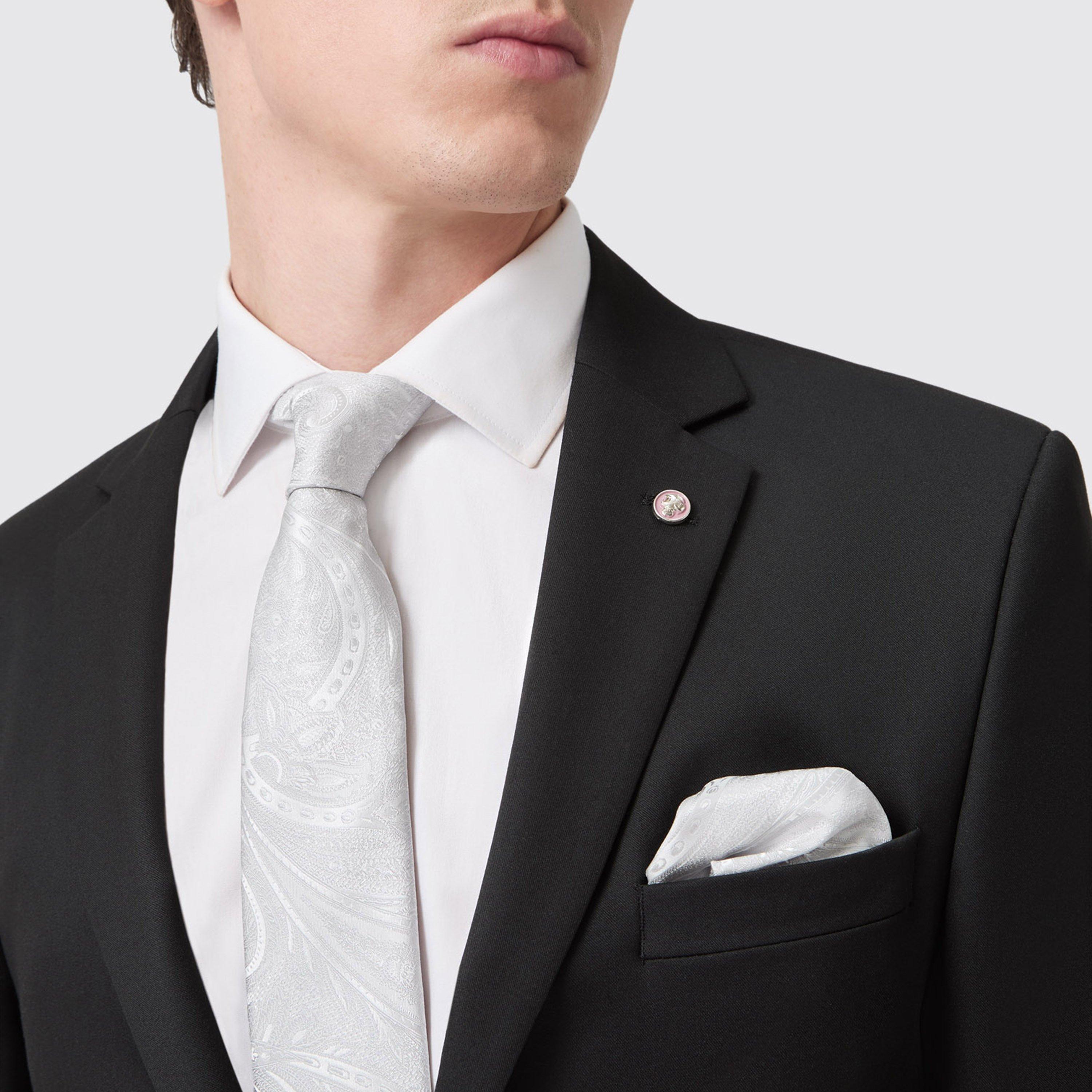 Black - Twisted Tailor - Ellroy Tailored Fit Jacket - 3