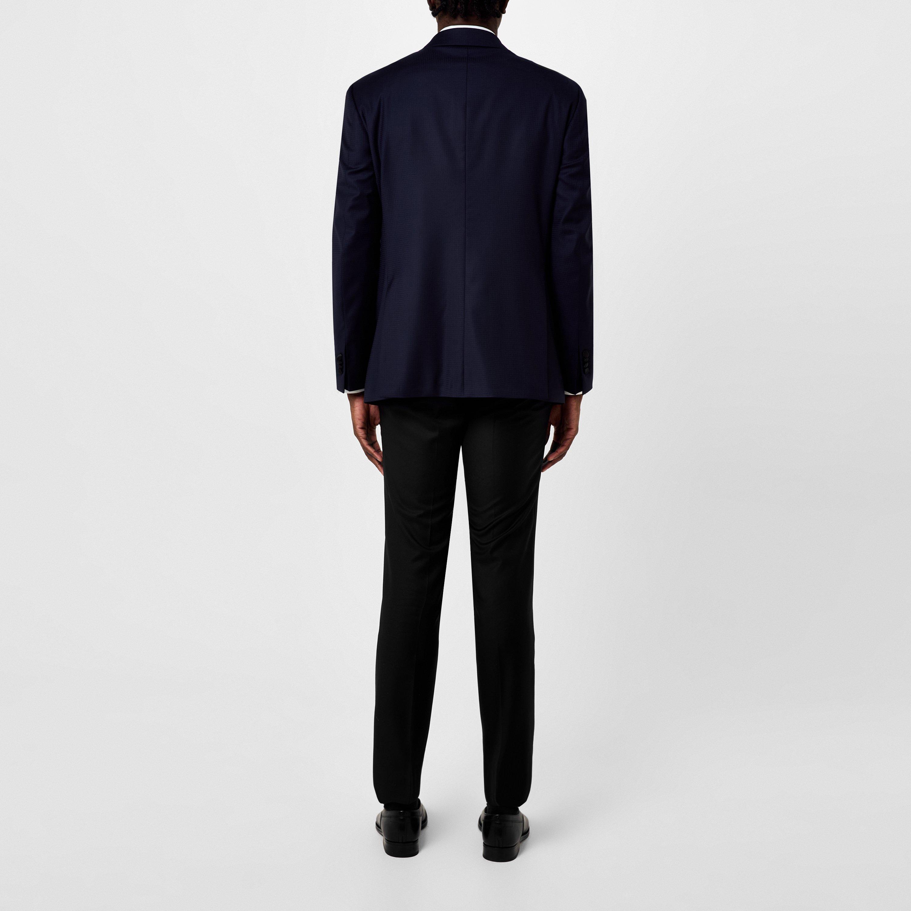 Navy - Richard James - Rivulet Tuxedo Jacket - 2