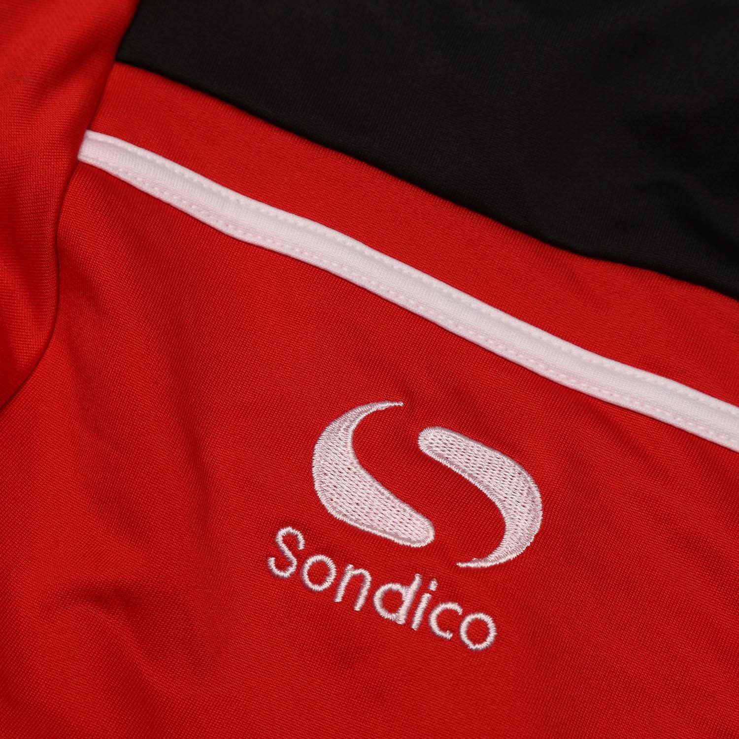 Red/Black - Sondico - Performance Crew Sweatshirt - 3
