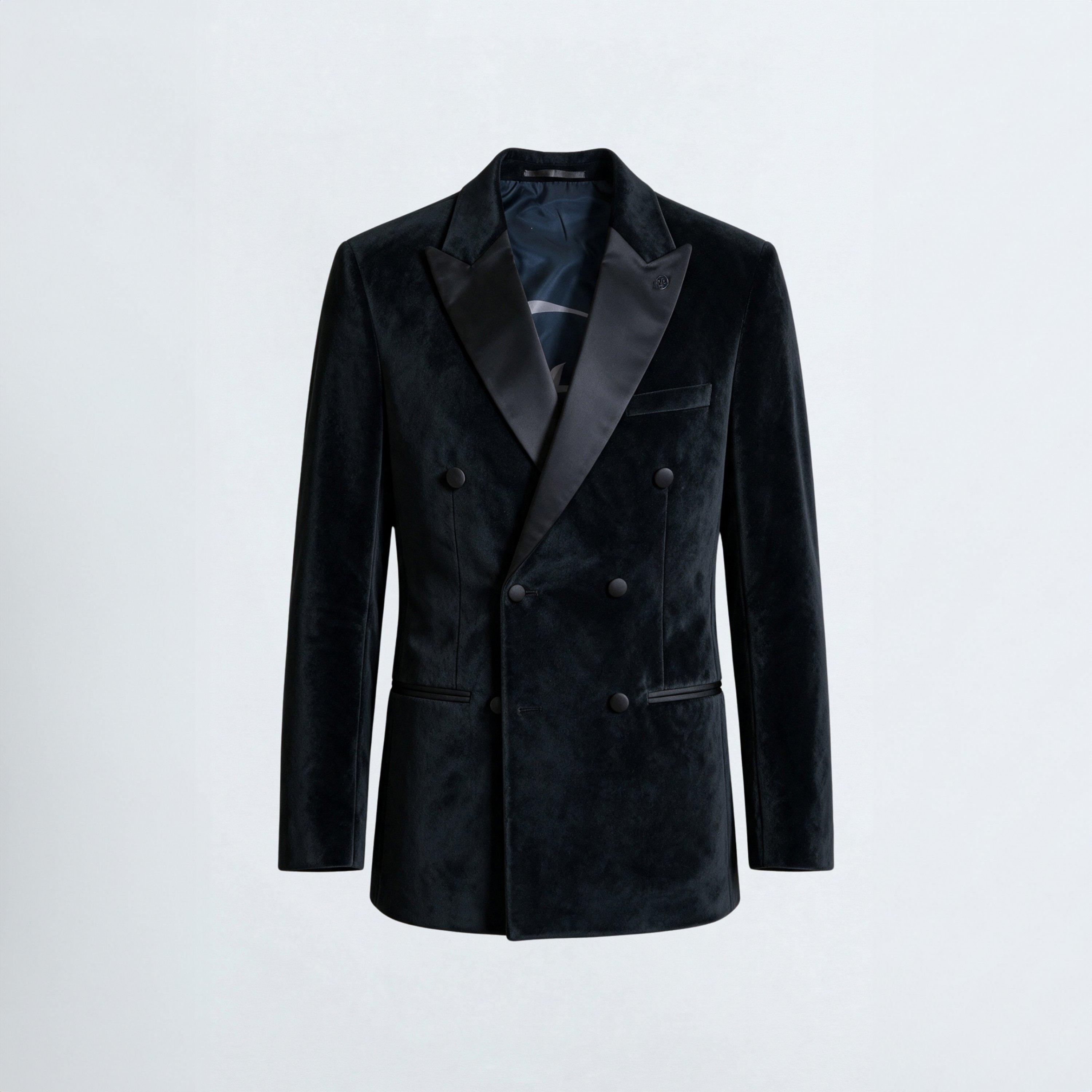 Twisted Tailor Stallone Slim Fit Double Breasted Tux Jacket