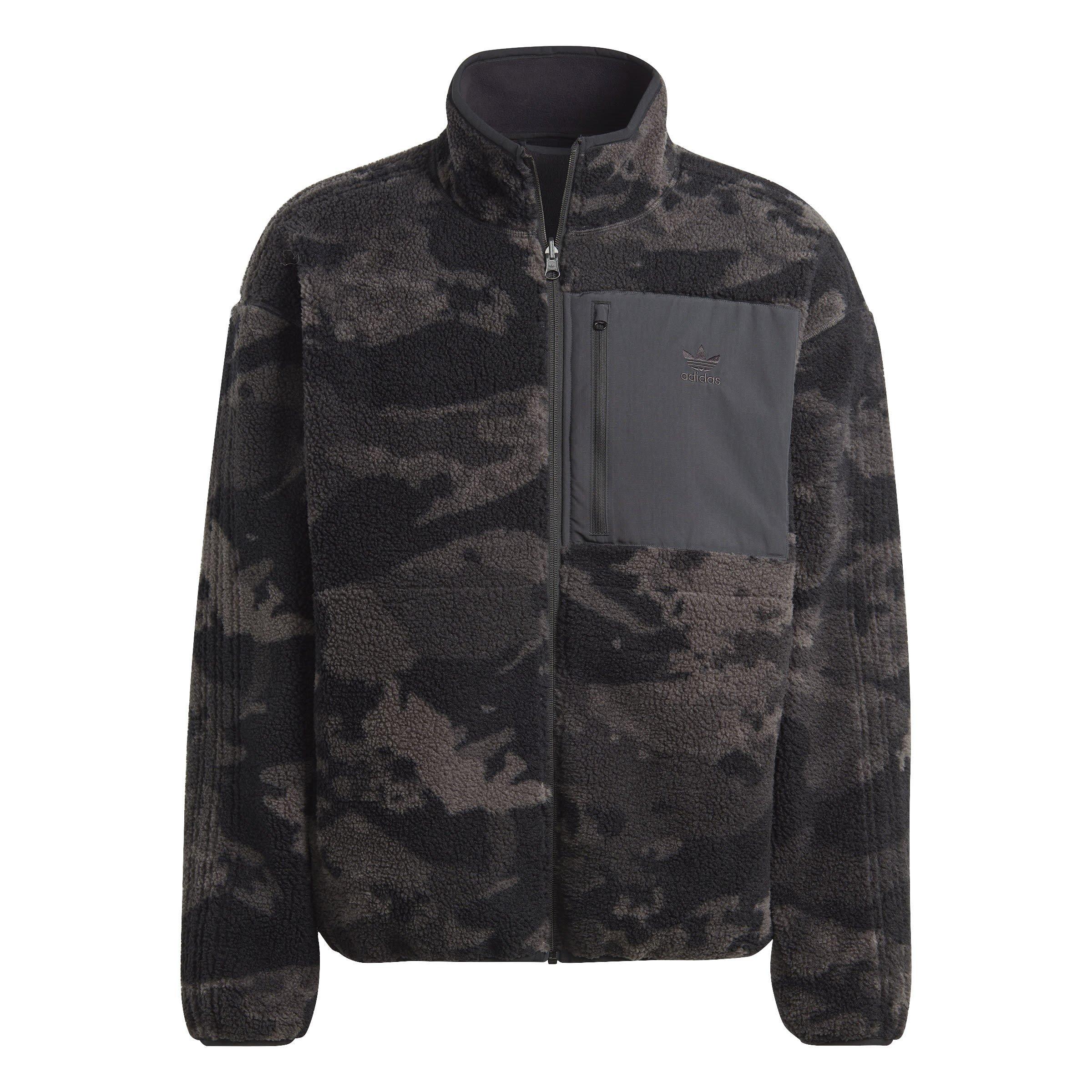 Black - adidas Originals - Men's Camo Tech Fleece Sweatshirt - 1