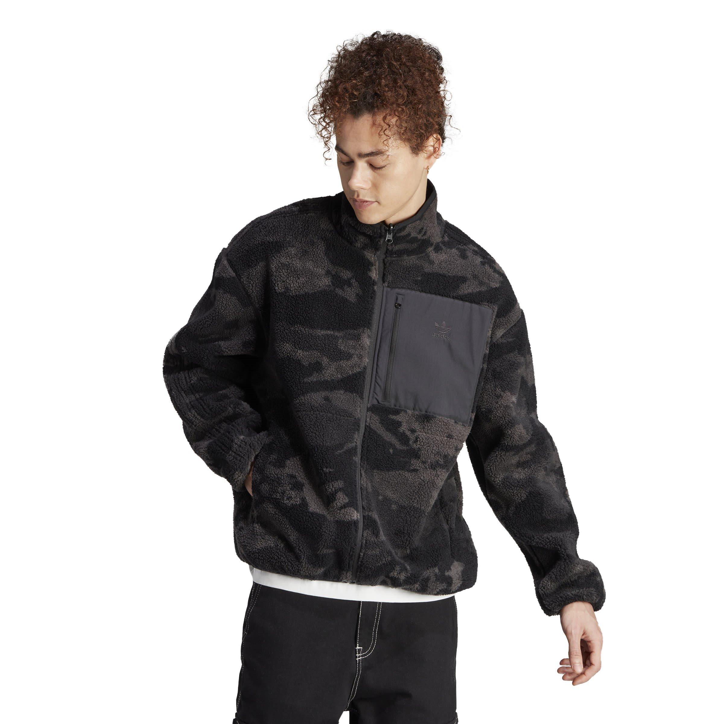 Black - adidas Originals - Men's Camo Tech Fleece Sweatshirt - 2