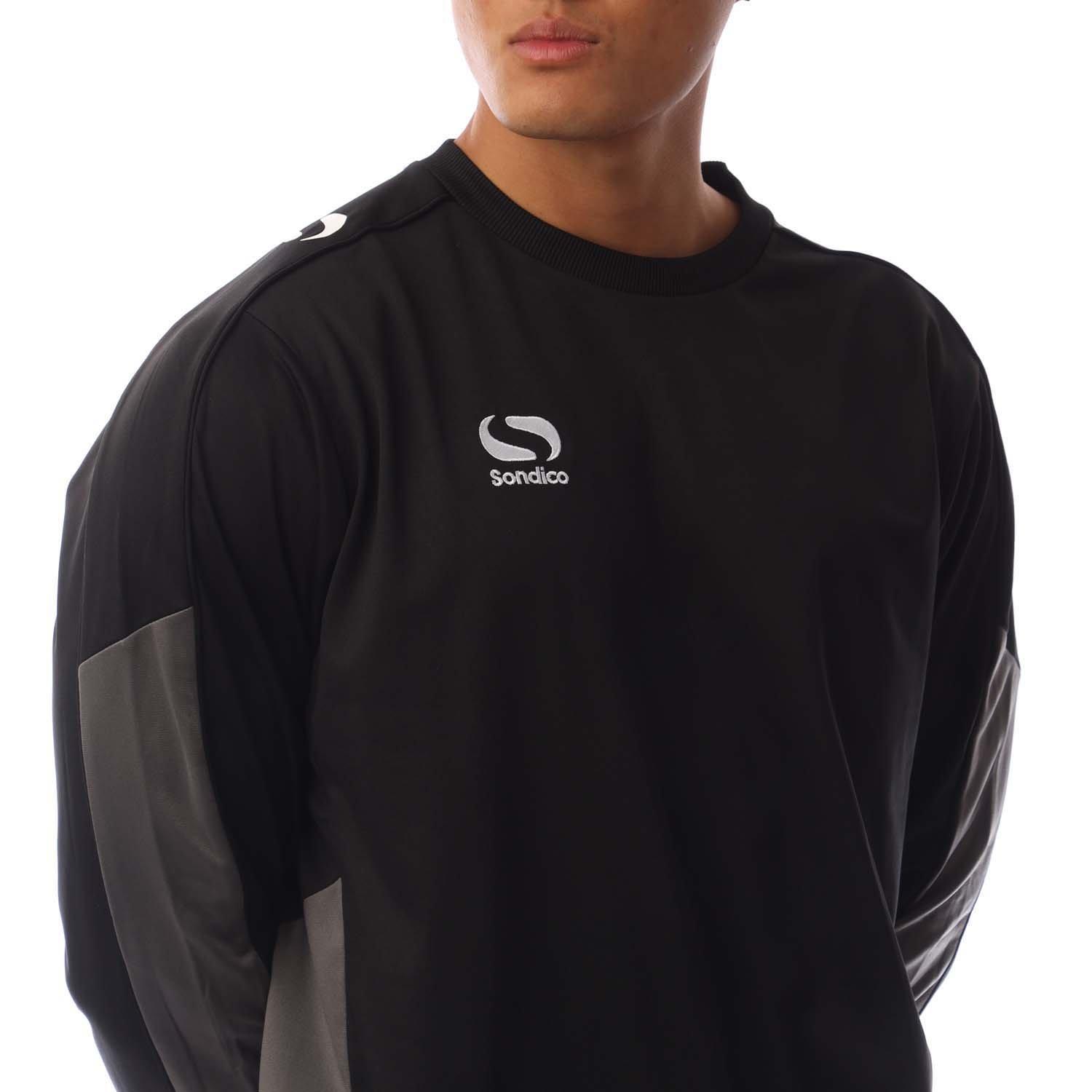 Black/Chrcl/Wht - Sondico - Performance Crew Sweatshirt - 2