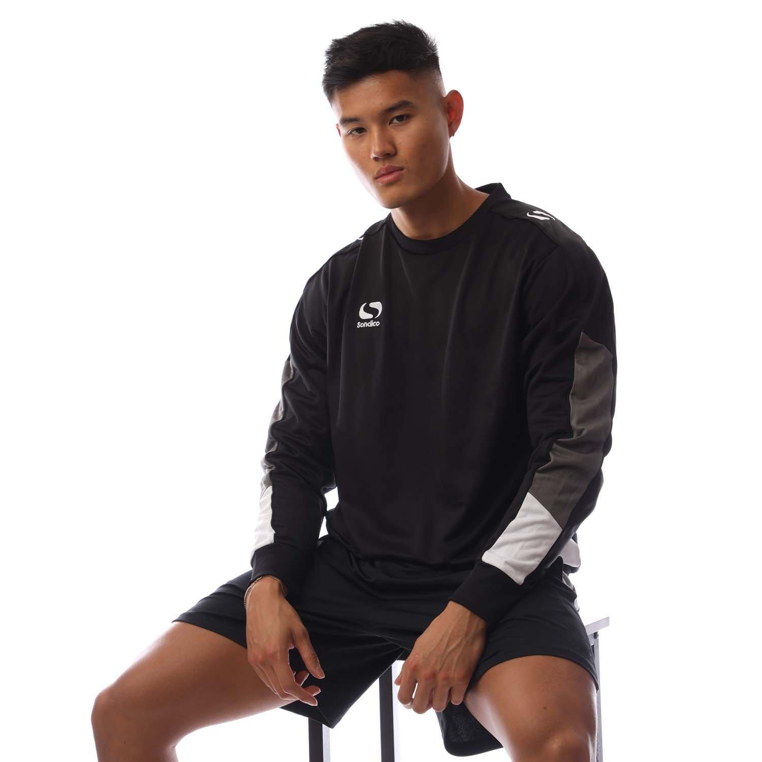 Black/Chrcl/Wht - Sondico - Performance Crew Sweatshirt - 4