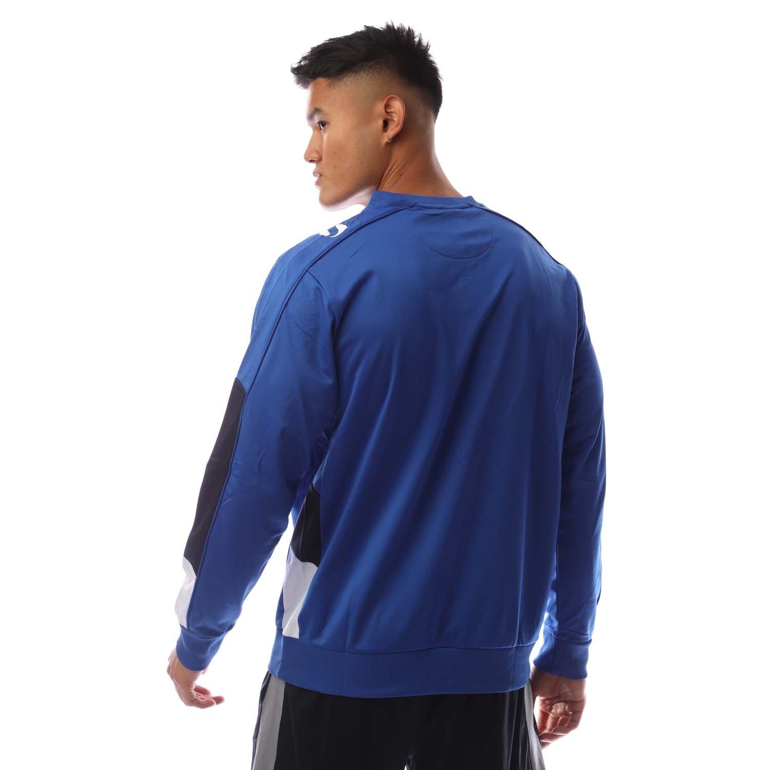 Royal/Navy/Whit - Sondico - Men's Performance Crew Sweatshirt - 3