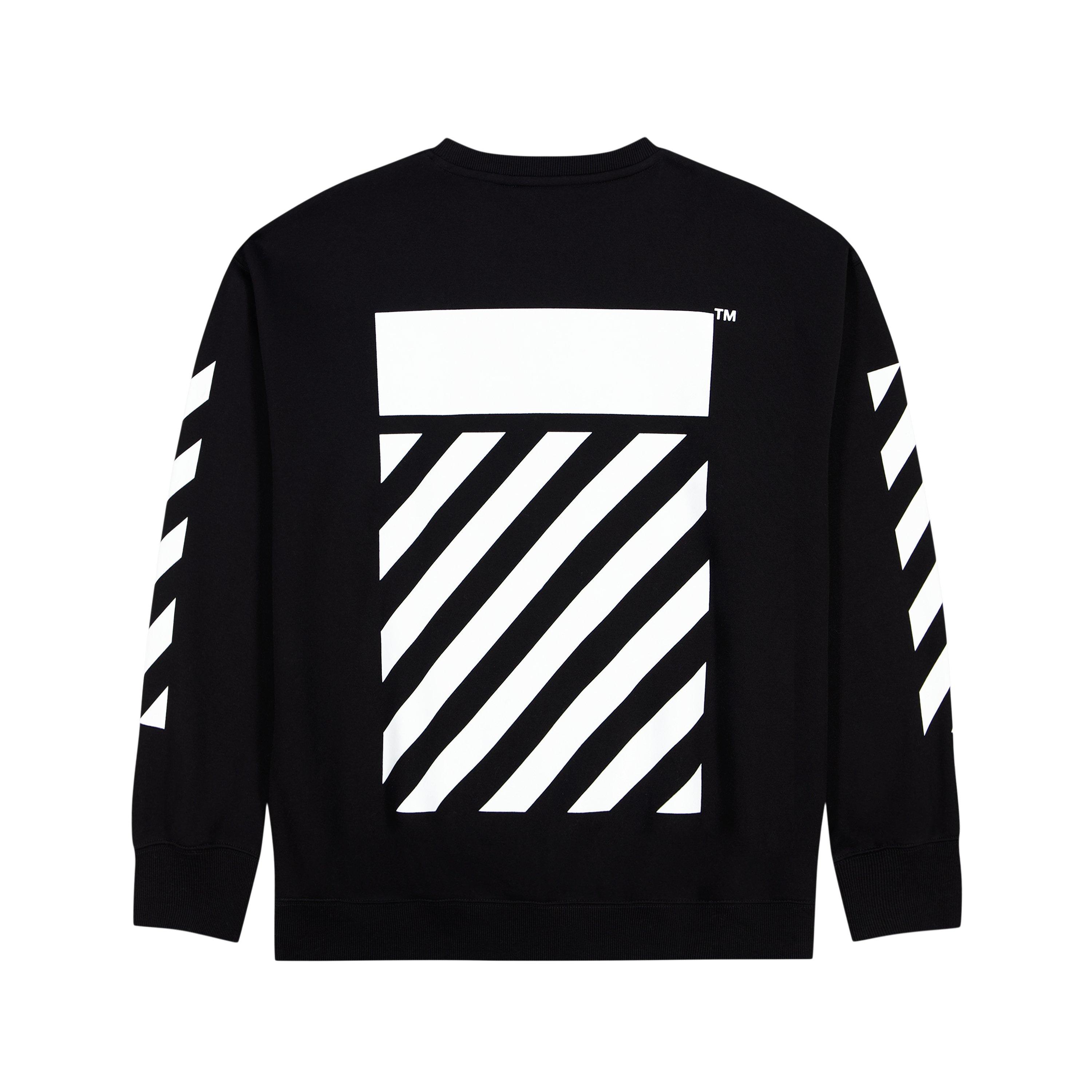 Black - L AB Off White - L/AB S Logo Crew Jn64 - 3