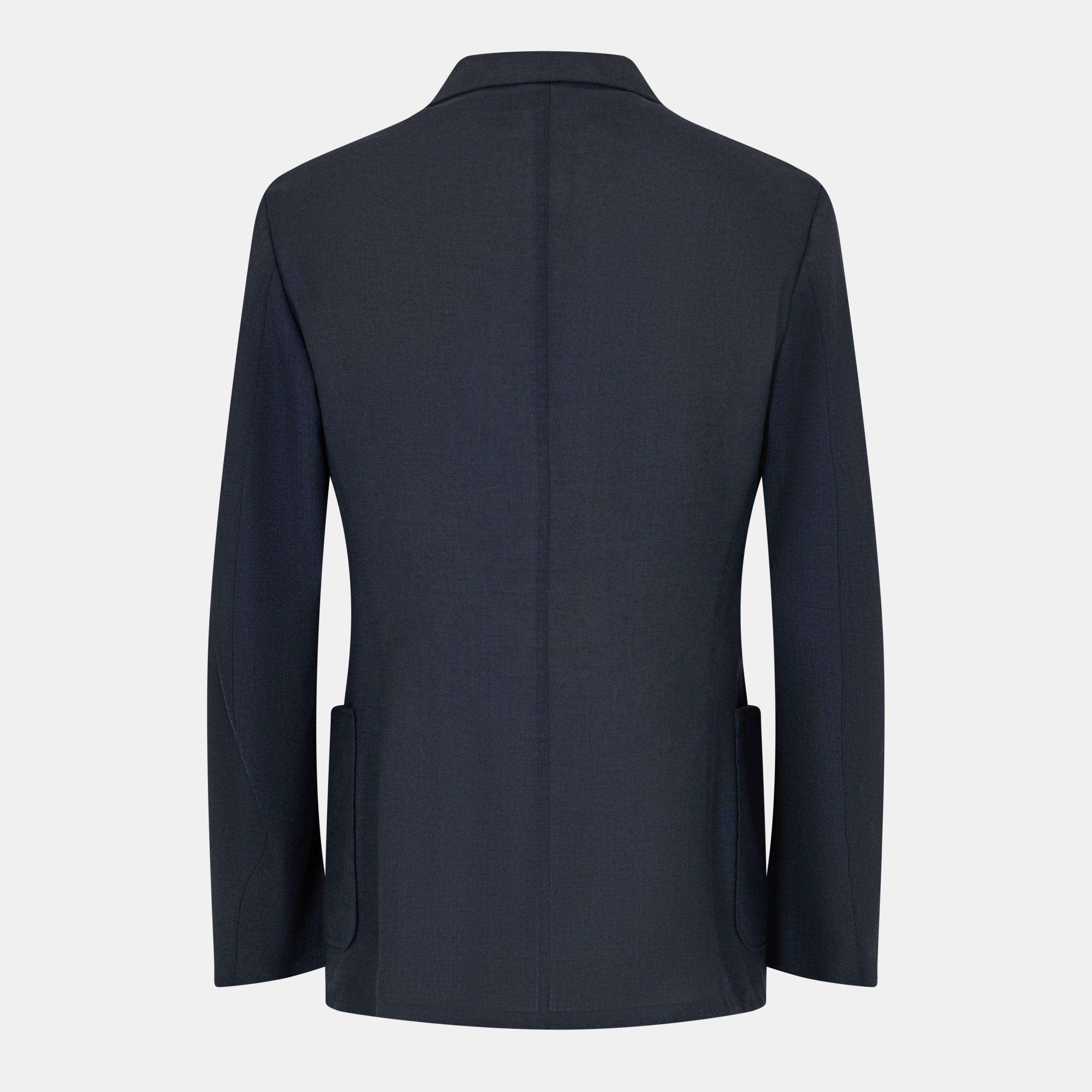 Dark Blue - Maison Margiela - Men's Tailored Two-Button Suit Jacket - 2