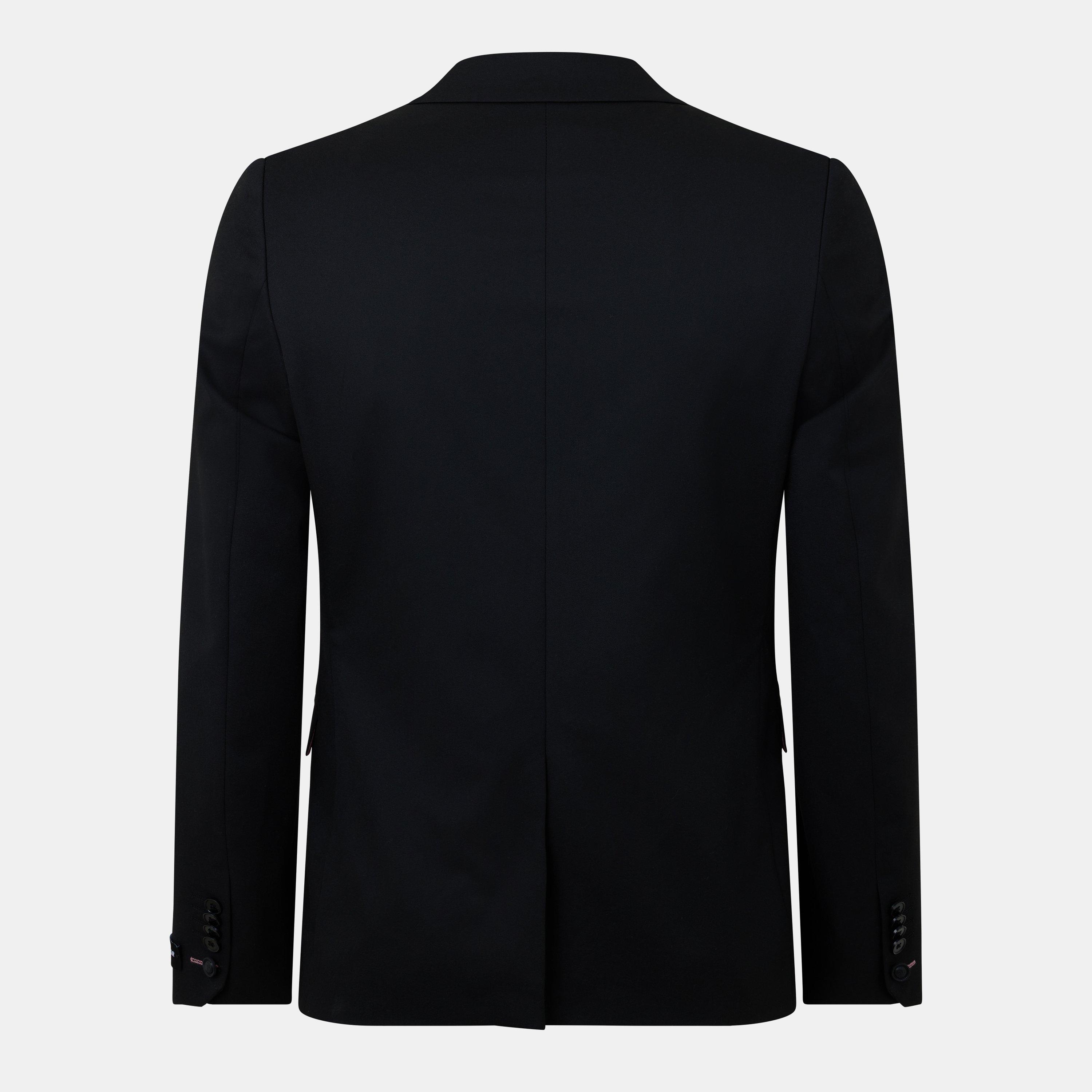 Black - Twisted Tailor - Ellroy Skinny Fit Jacket - 2