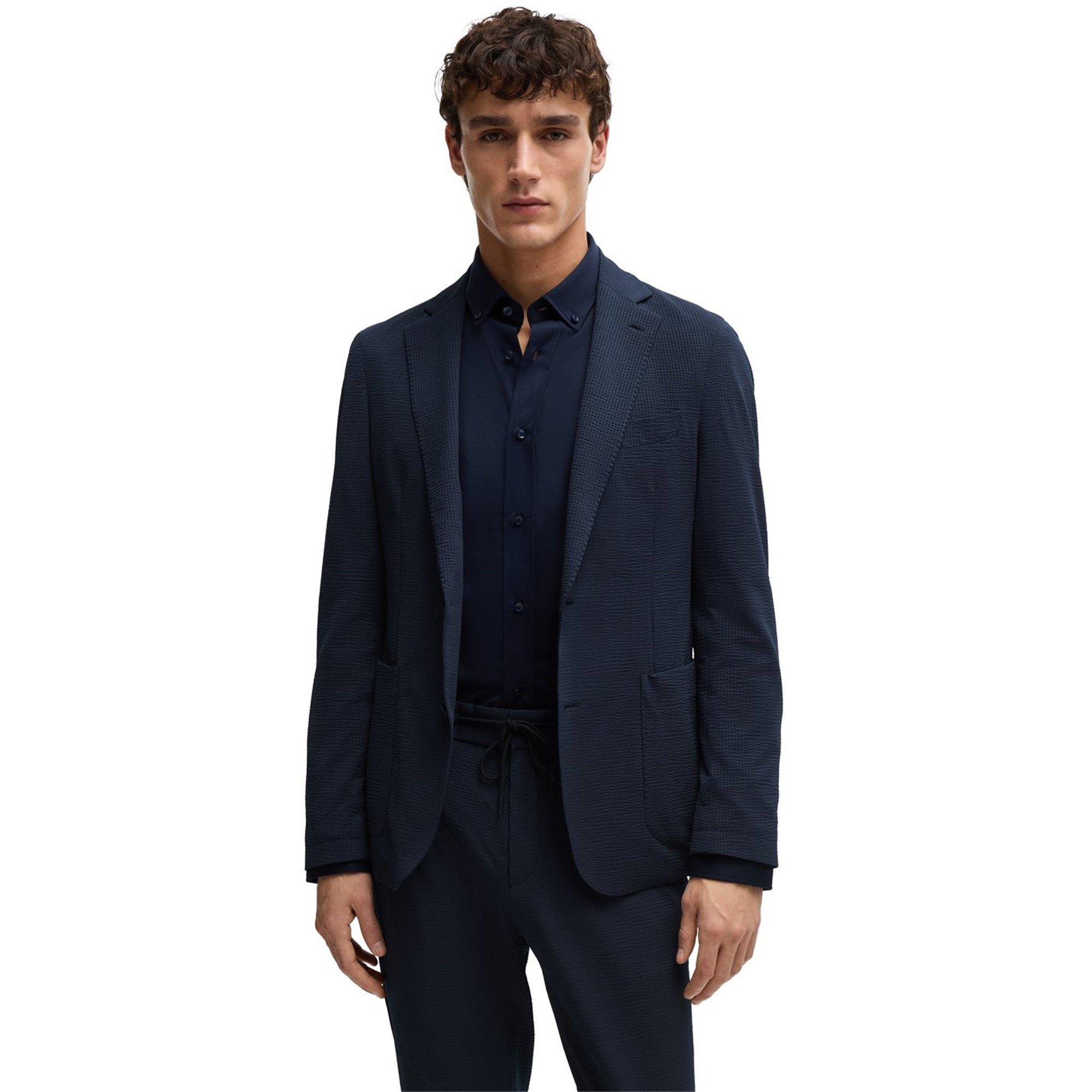 Dark Blue 404 - Boss - Men's P-Hanry-J-Wg-241 Suit Jacket - 2