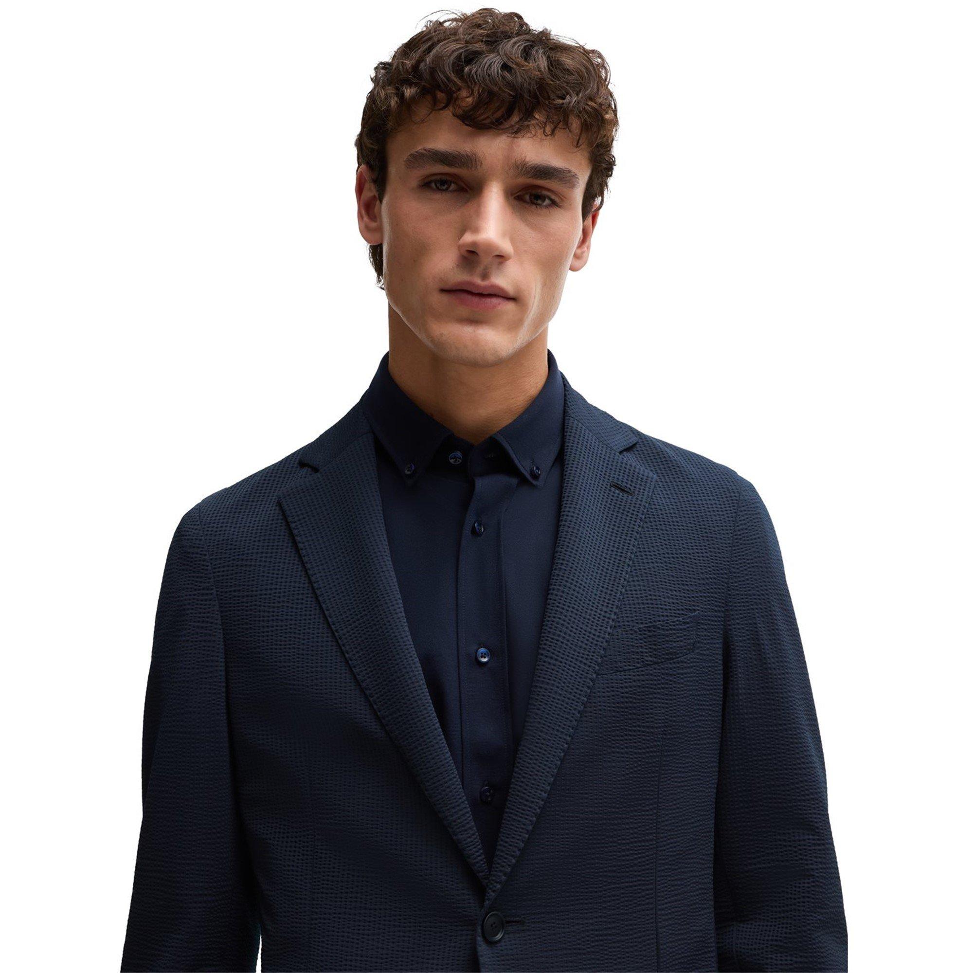 Dark Blue 404 - Boss - Men's P-Hanry-J-Wg-241 Suit Jacket - 5