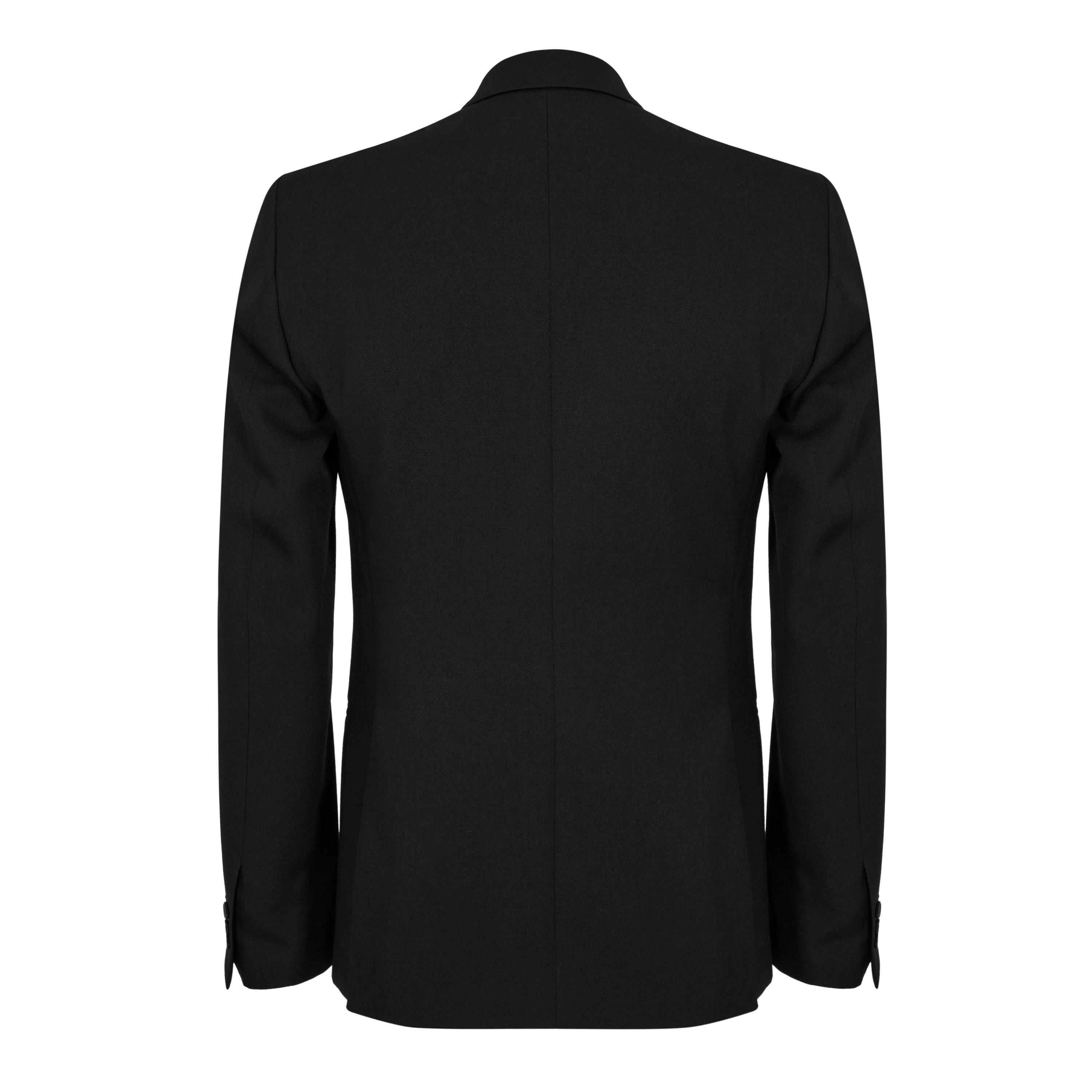Preto - Off White - Men's Suit Jacket - 2
