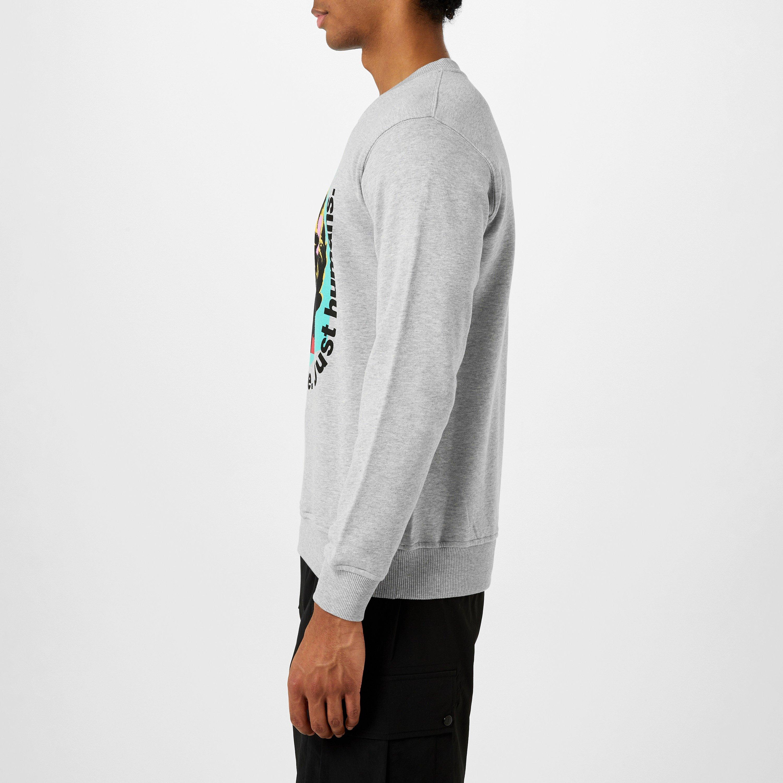 Grey - Comme des Garcons Shirt - Men's Marilyn Monroe Crew Sweatshirt - 5