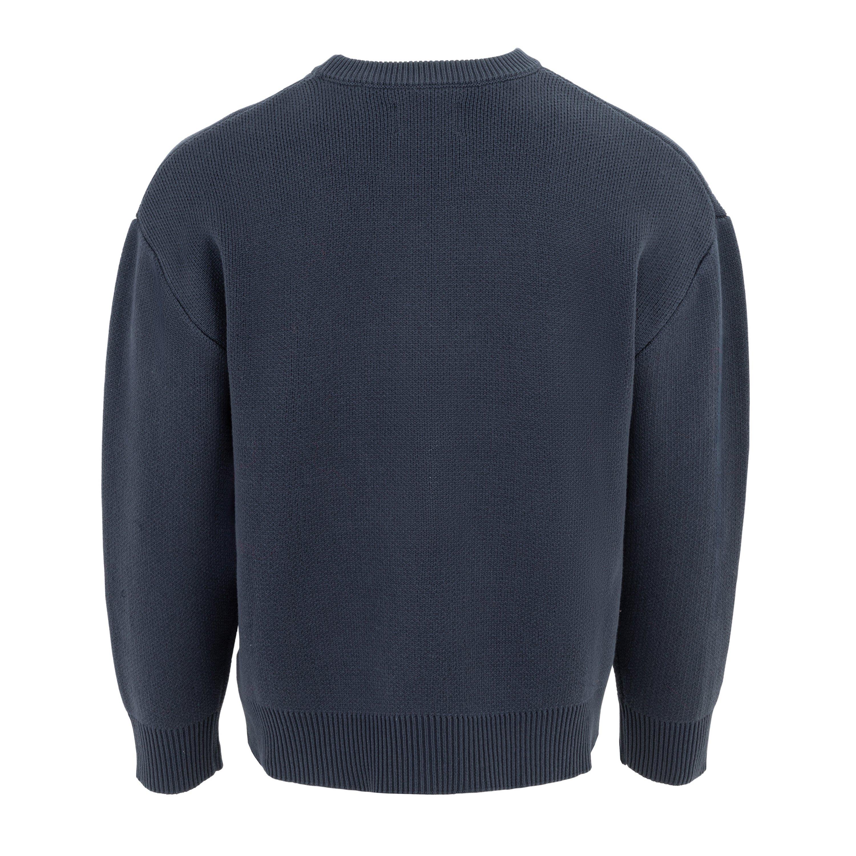 Navy - Firetrap - Crew Neck Sweater Knitted Jumper Men - 2