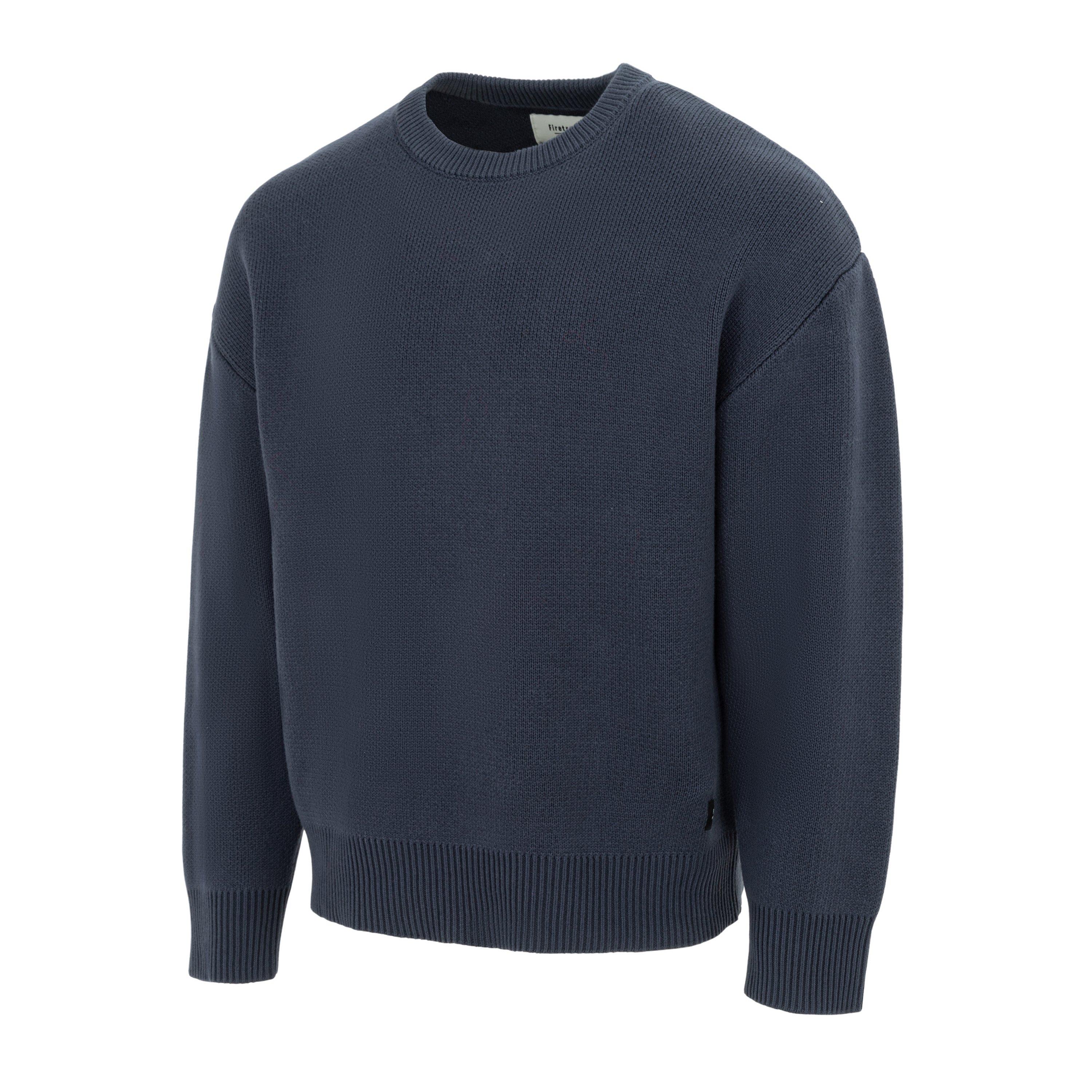 Navy - Firetrap - Crew Neck Sweater Knitted Jumper Men - 3