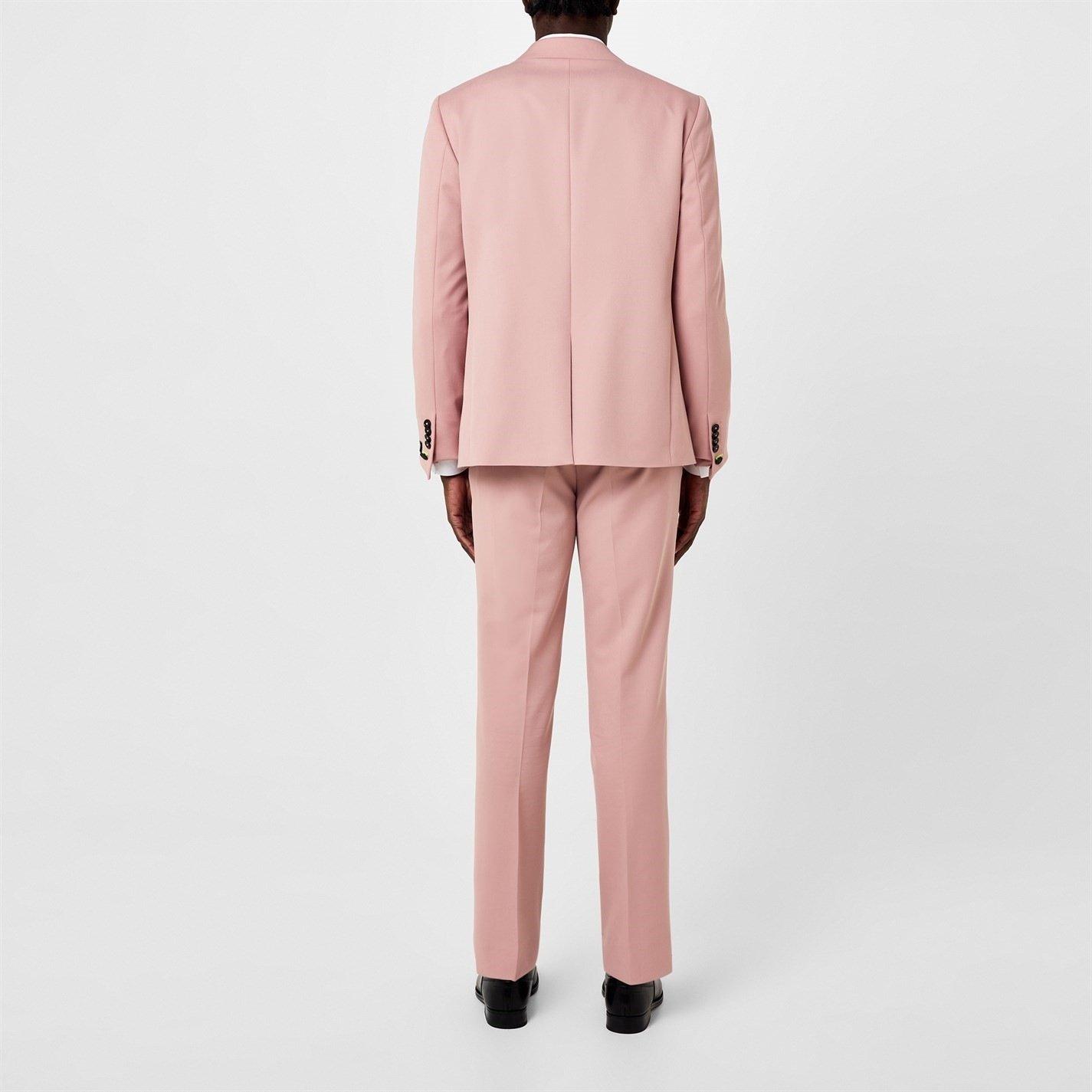 Pink - Twisted Tailor - Buscott Slim Fit Suit Jacket - 4