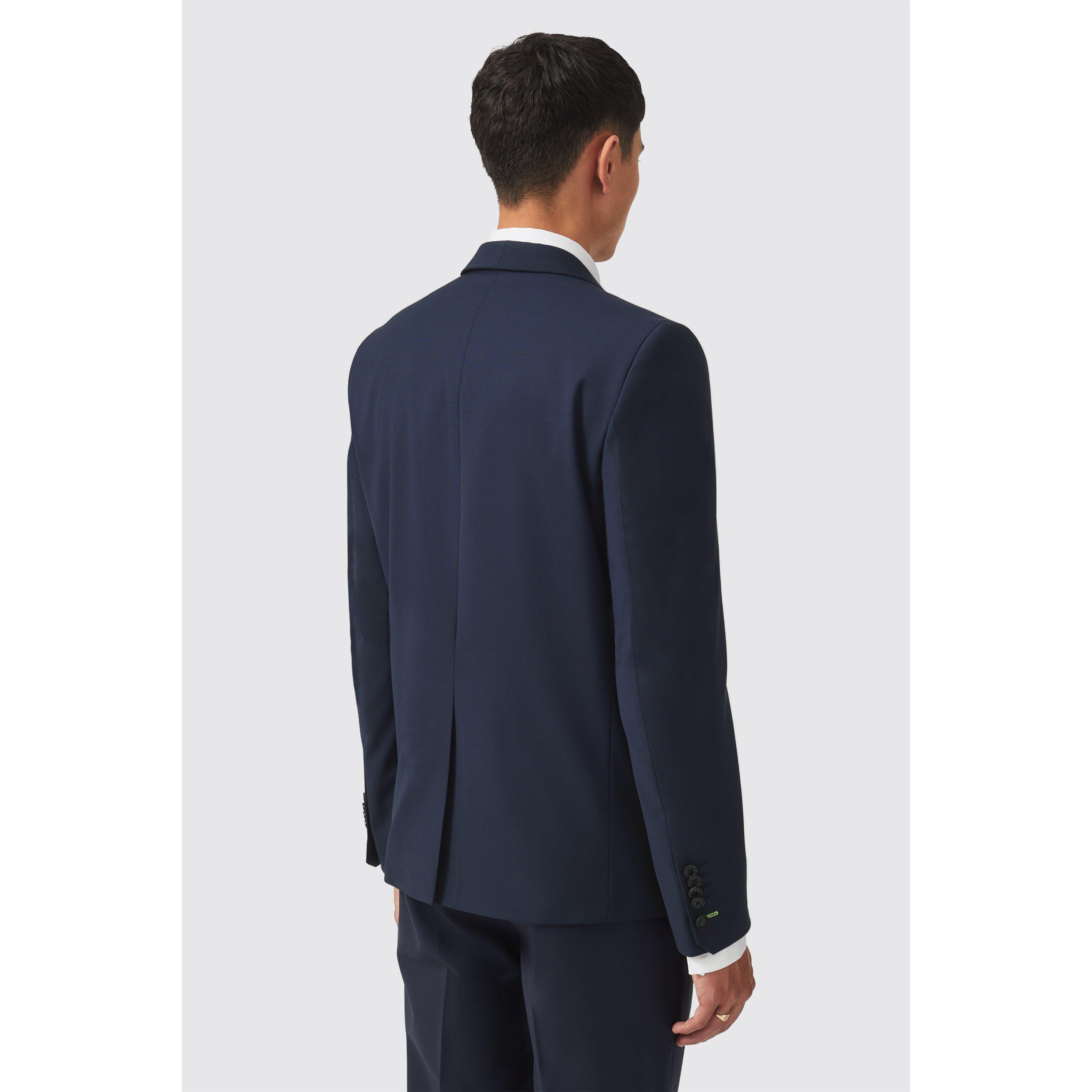 Navy - Twisted Tailor - Ellroy Skinny Fit Suit Jacket - 2