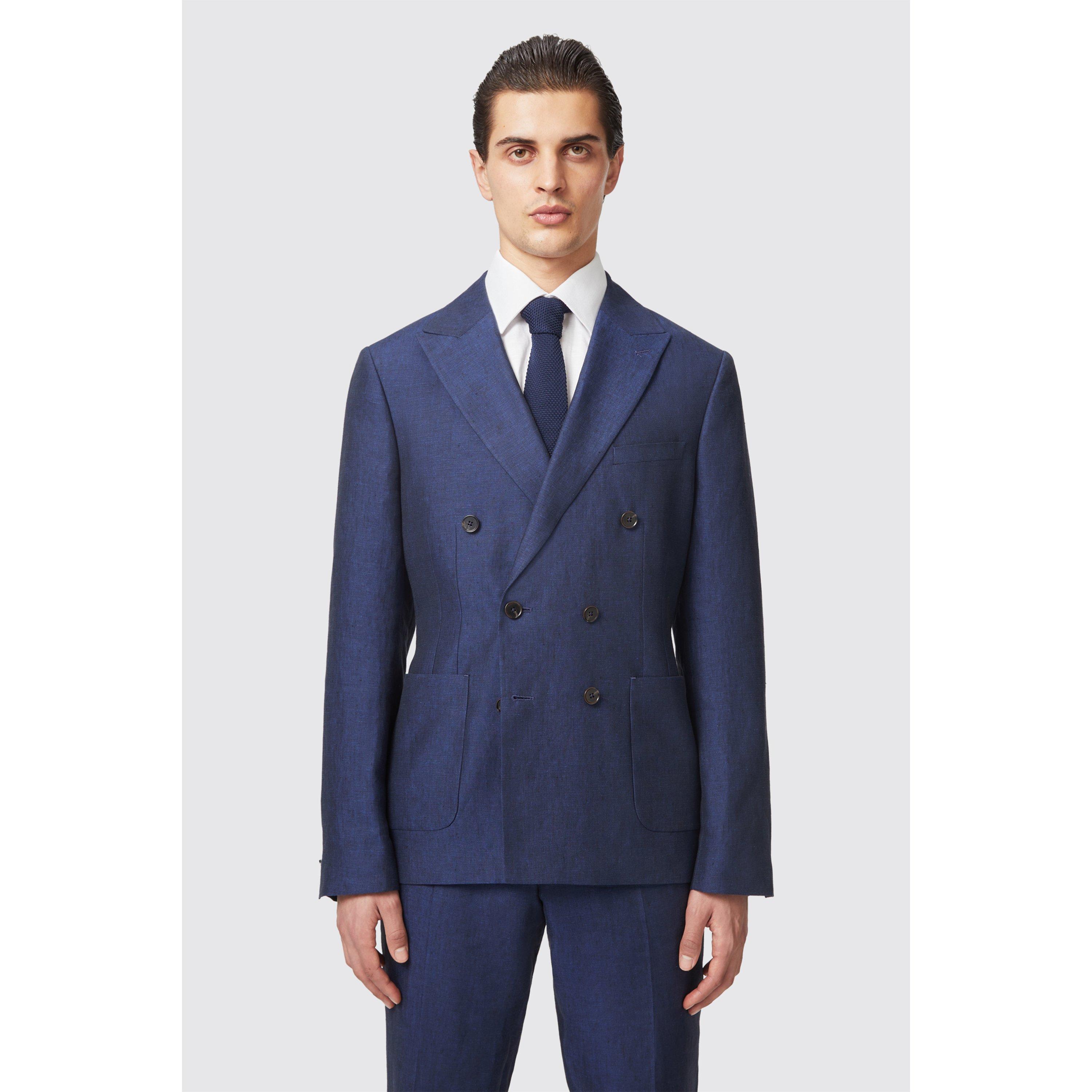 Twisted Tailor Fairmont Slim Fit Linen Suit Jacket