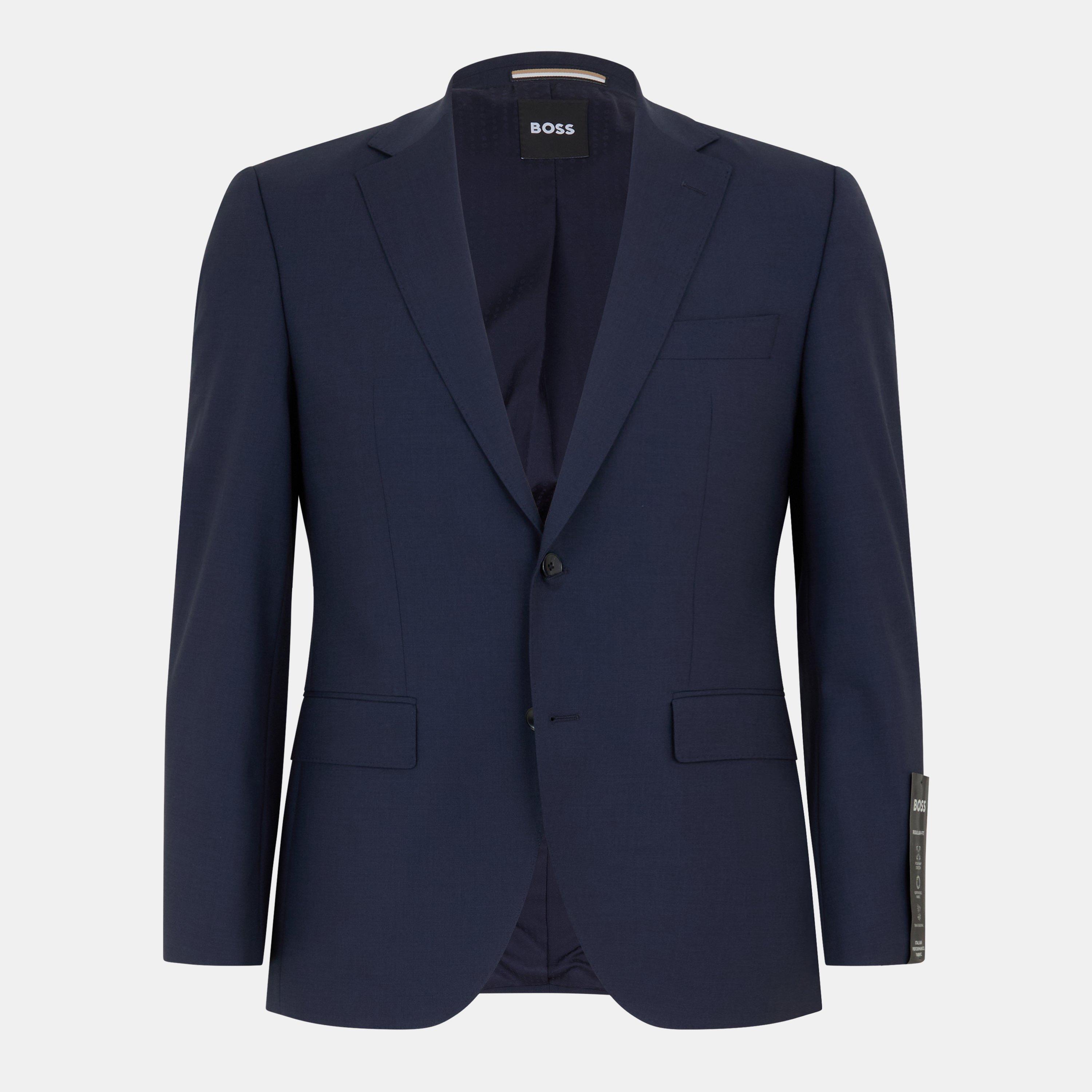 Boss Men's H Jeckson Mm Suit Jacket - Open Blue - M