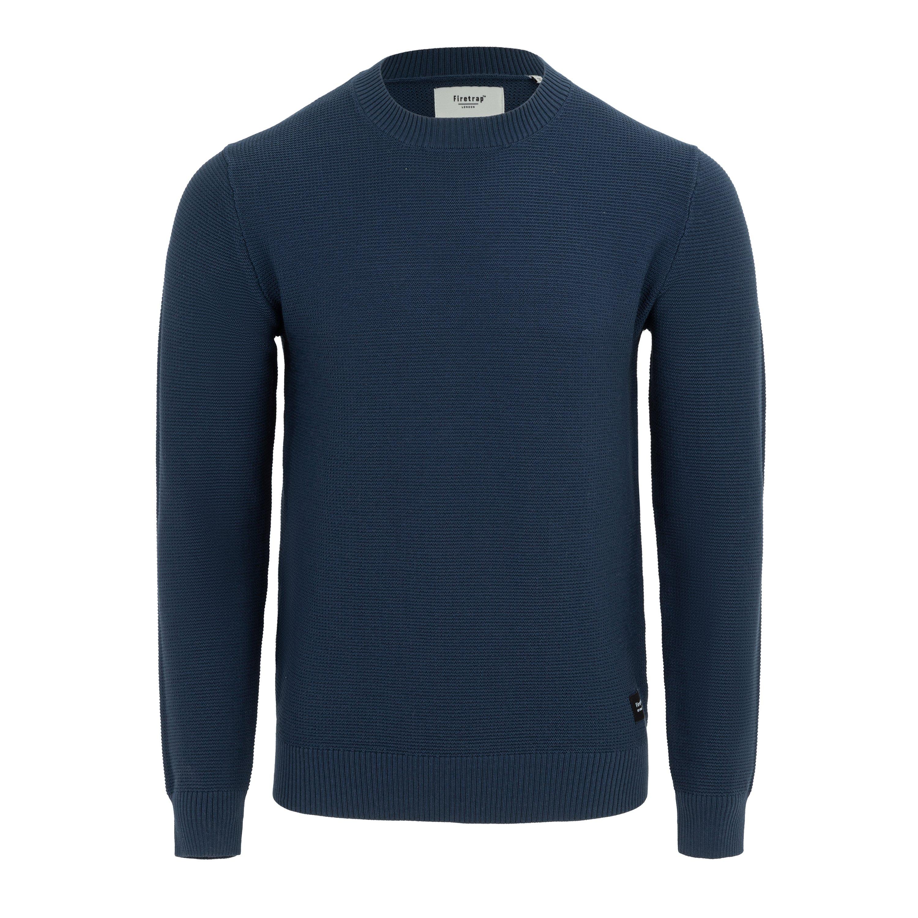 Firetrap Crew Neck Jumper Knitted Pullover Men | USC
