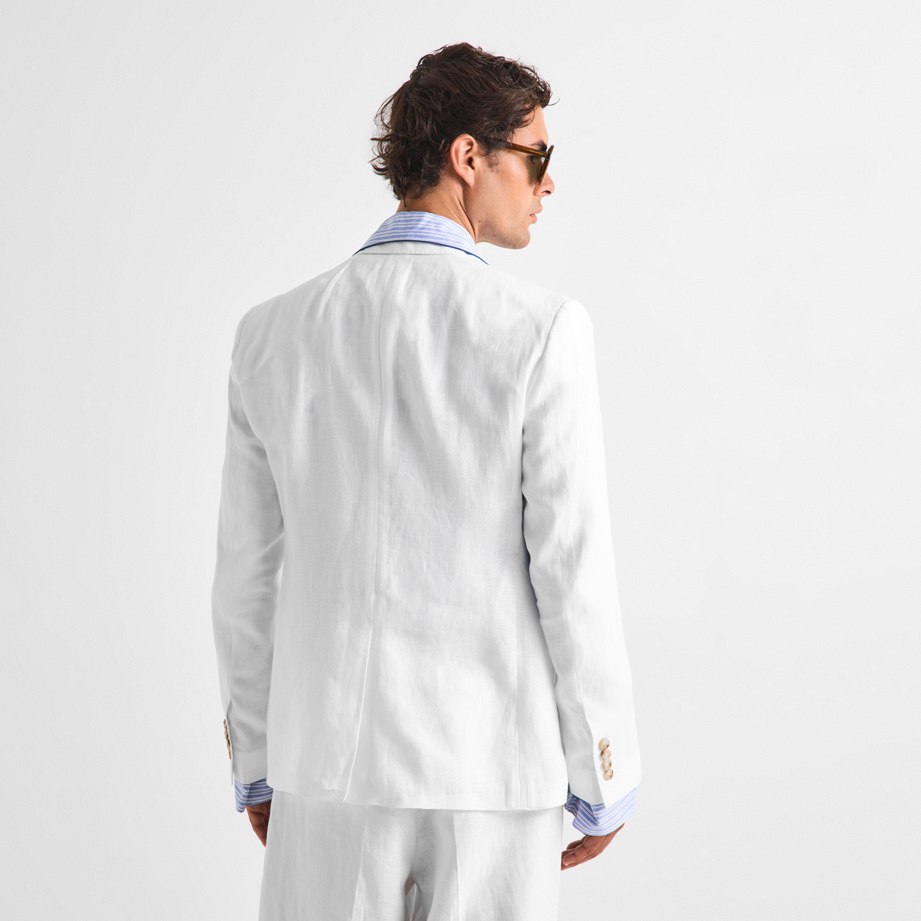 White - Dolce and Gabbana - Men's Suit Jacket - 4