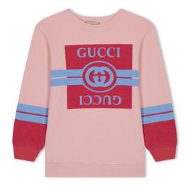 Gucci Interlocking G Jersey Sweatshirt Girls