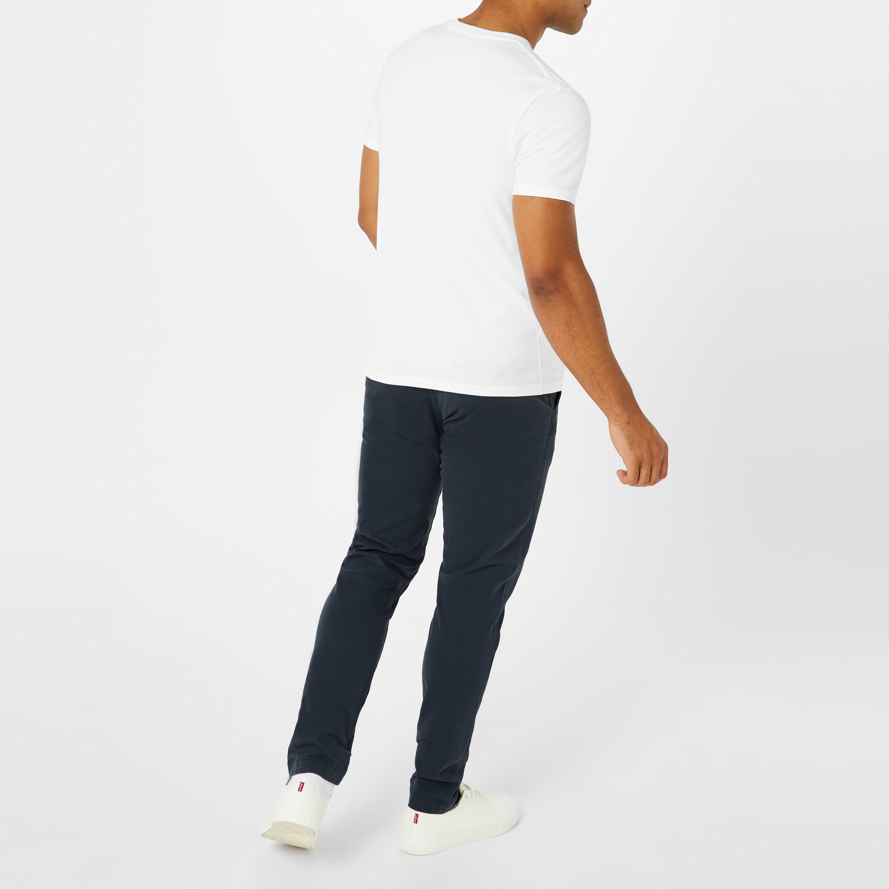 Baltisk Marineblå - Levis - Chino Regular Tapered Trousers - 4