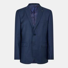 Ted Baker Men's Check Regular Suit Jacket