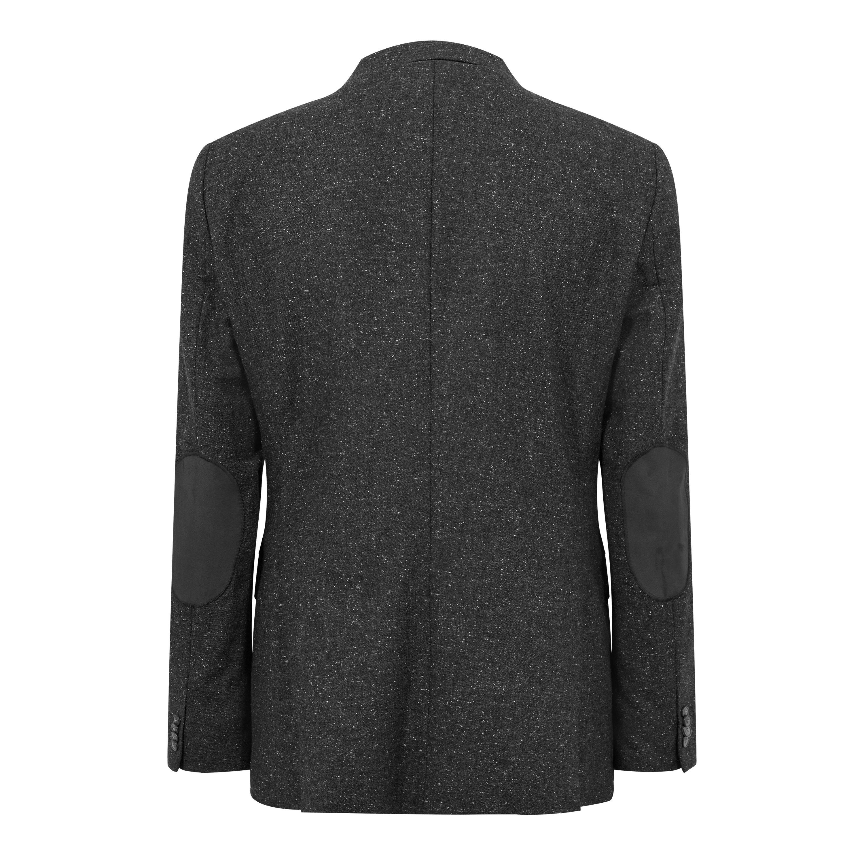 Dark Grey - Boss - Men's Hutson Elbo Jacket - 2