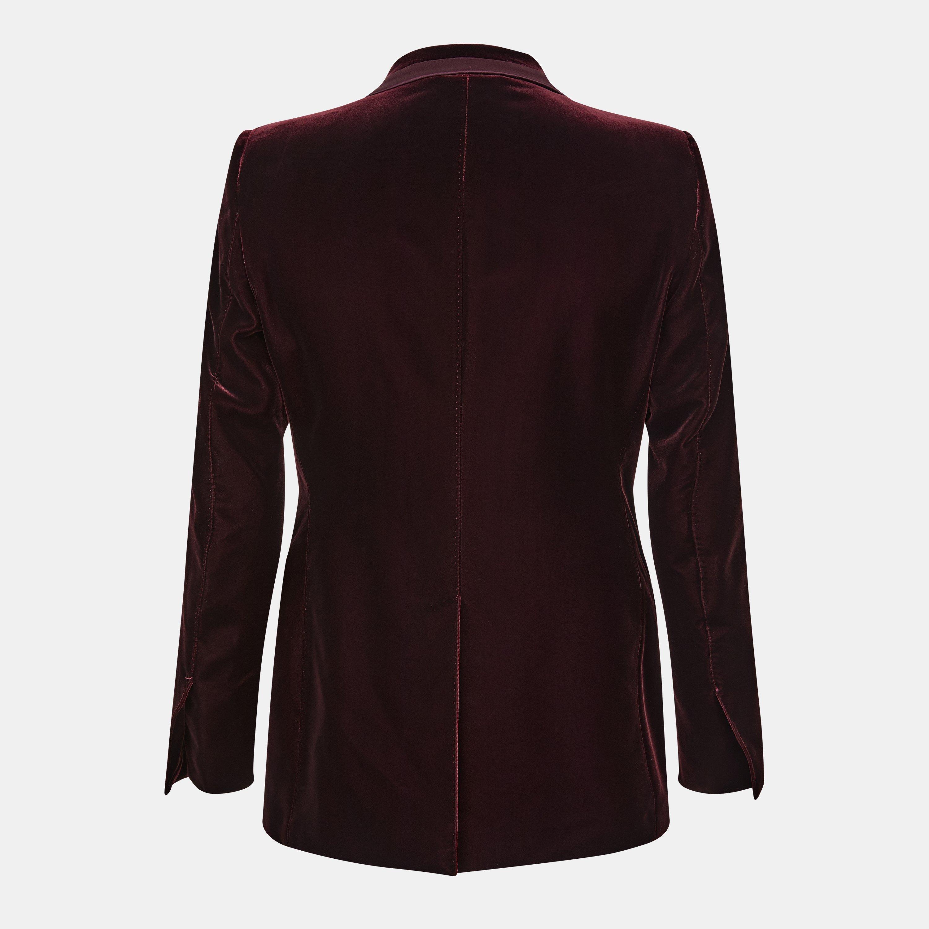 Dark Red - Tom Ford - Men's Suit Jacket - 2