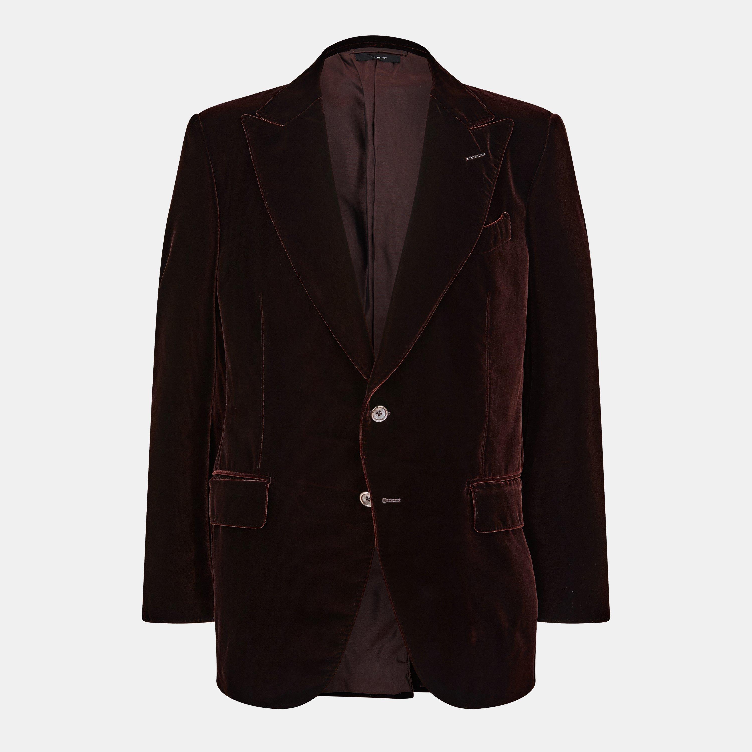 Brown - Tom Ford - Men's Suit Jacket - 1